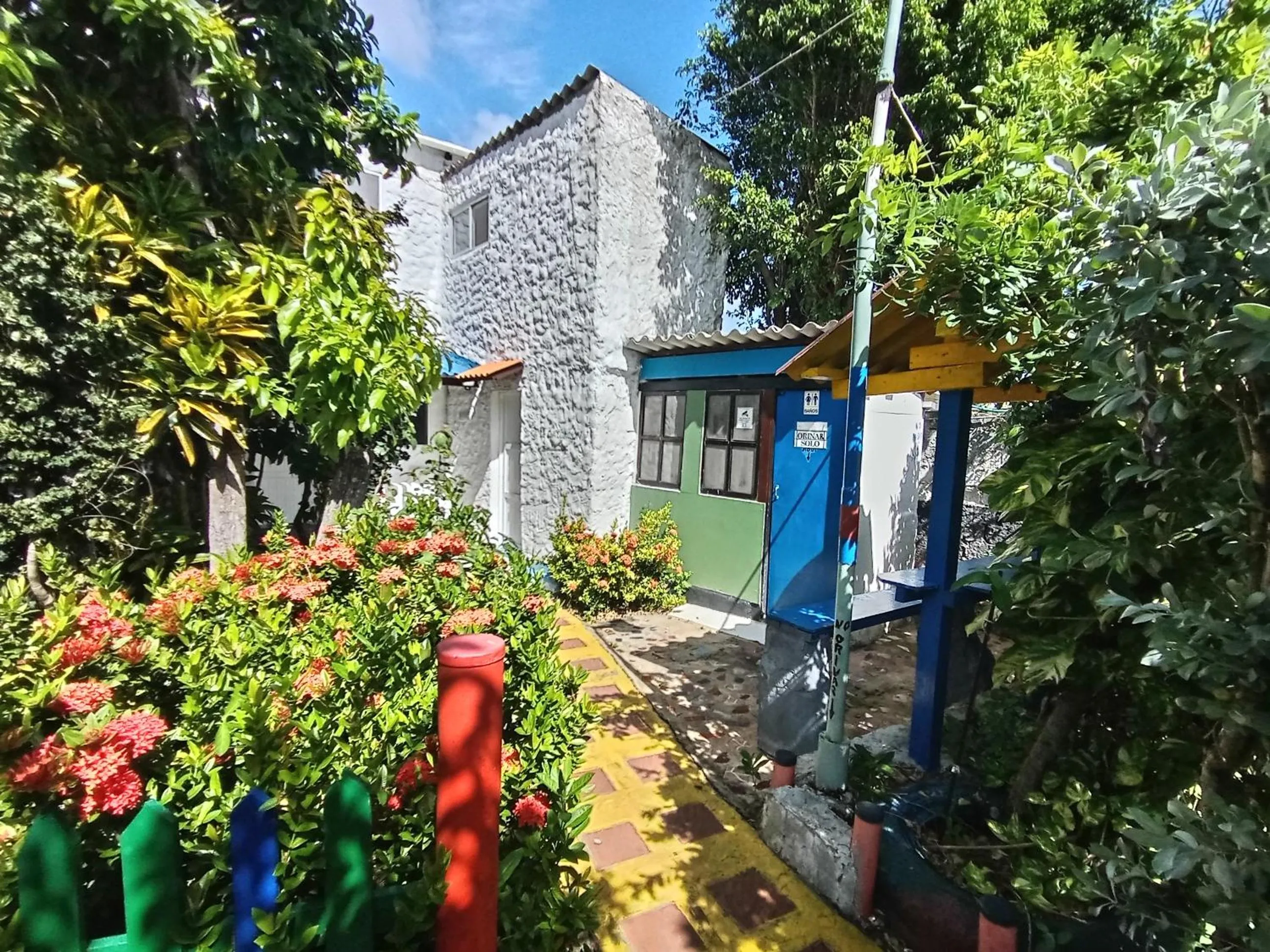Garden in Hospedaje Turistico Angula Place