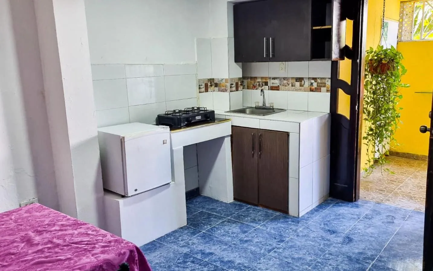 Kitchen or kitchenette in Hostel Stingray