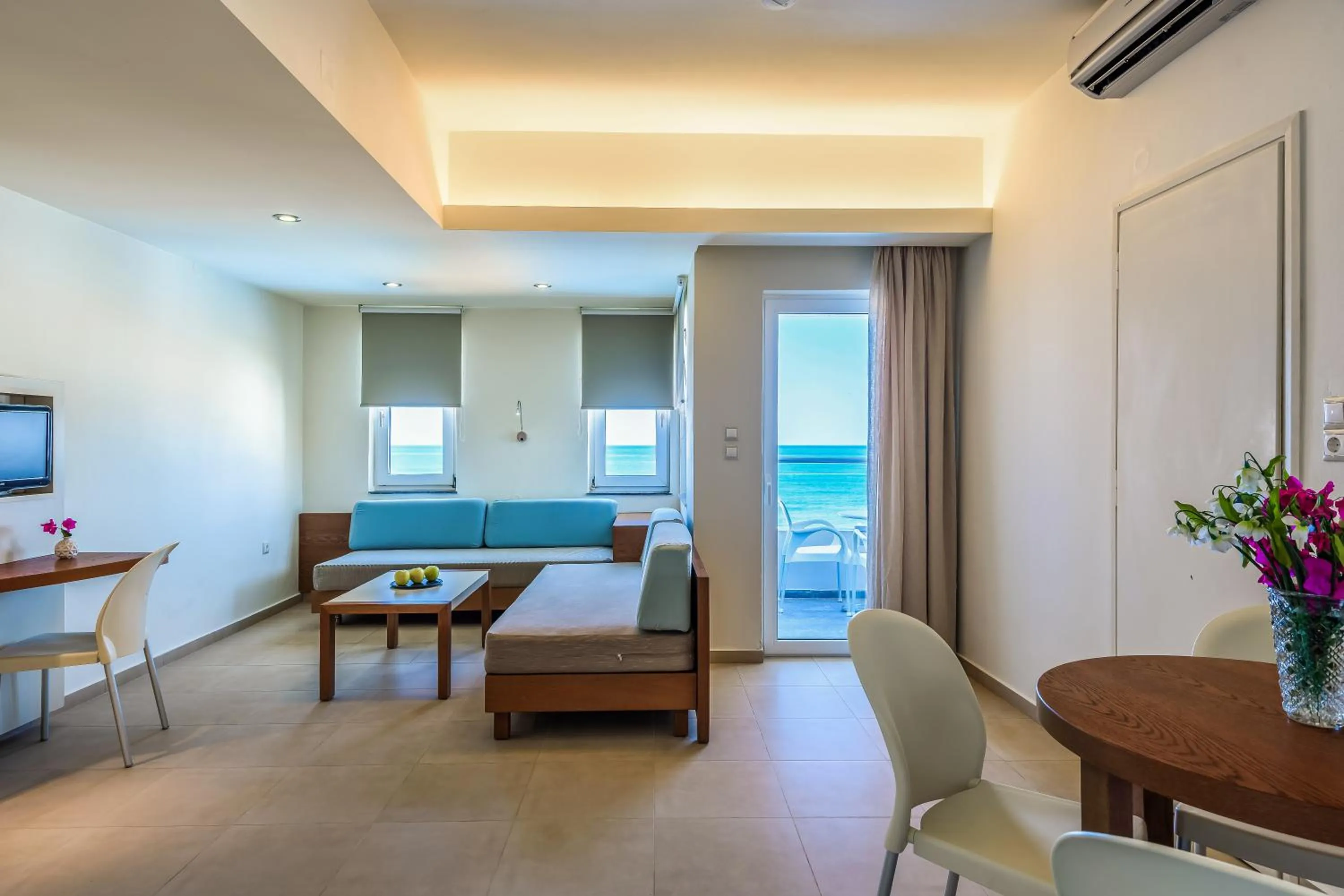 Living room in Despina Apartments