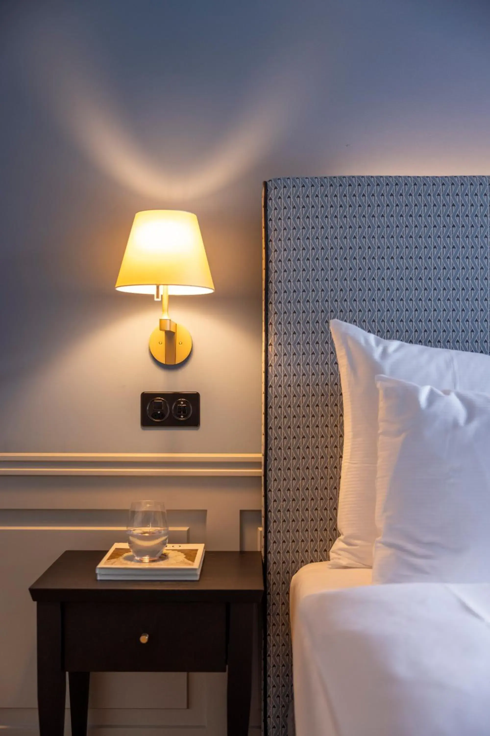 Bed in Cresta Palace Celerina St Moritz Ski In and Ski Out Bed in Cresta Palace Celerina St Moritz Ski In and Ski Out