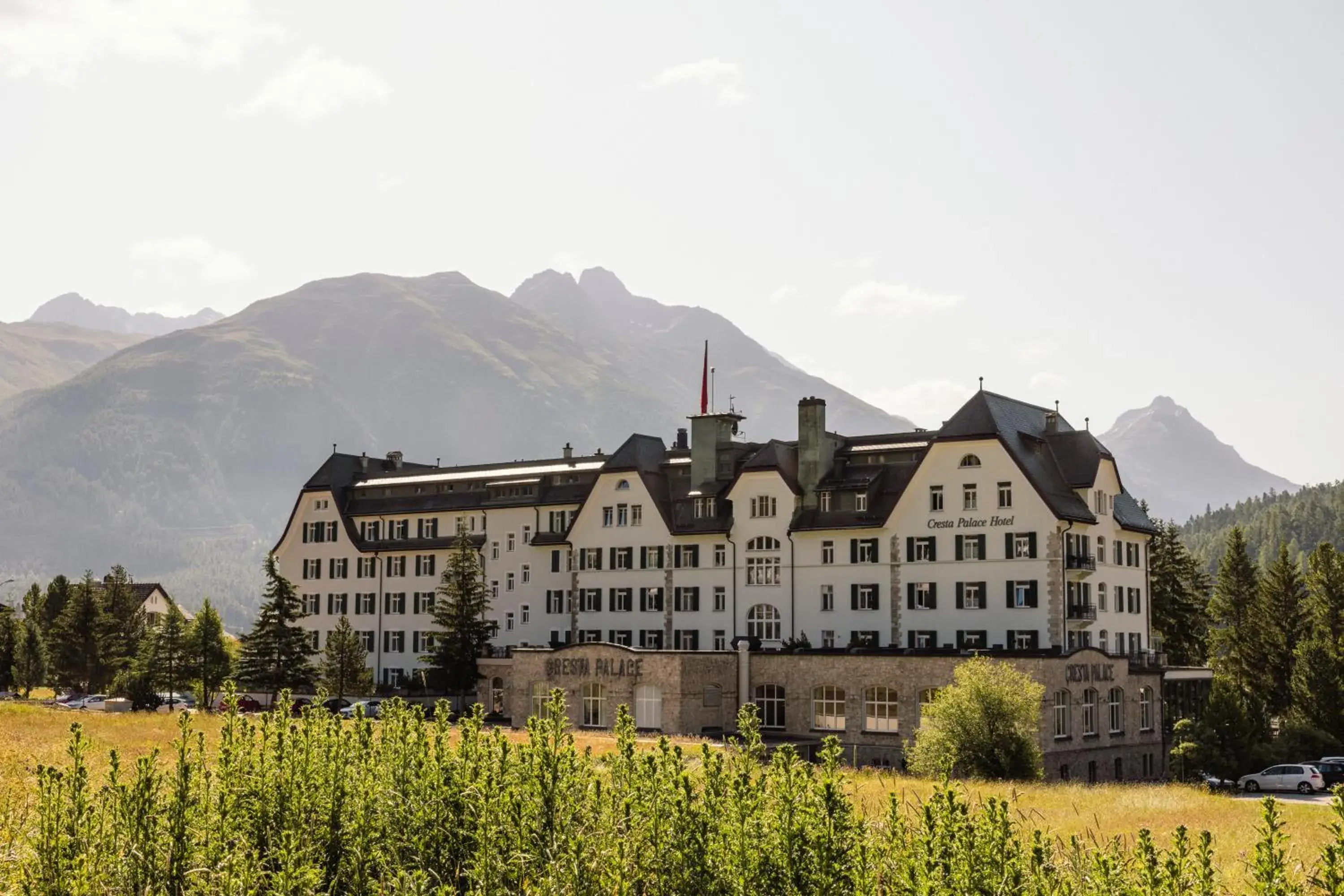 Property building in Cresta Palace Celerina St Moritz Ski In and Ski Out Property building in Cresta Palace Celerina St Moritz Ski In and Ski Out