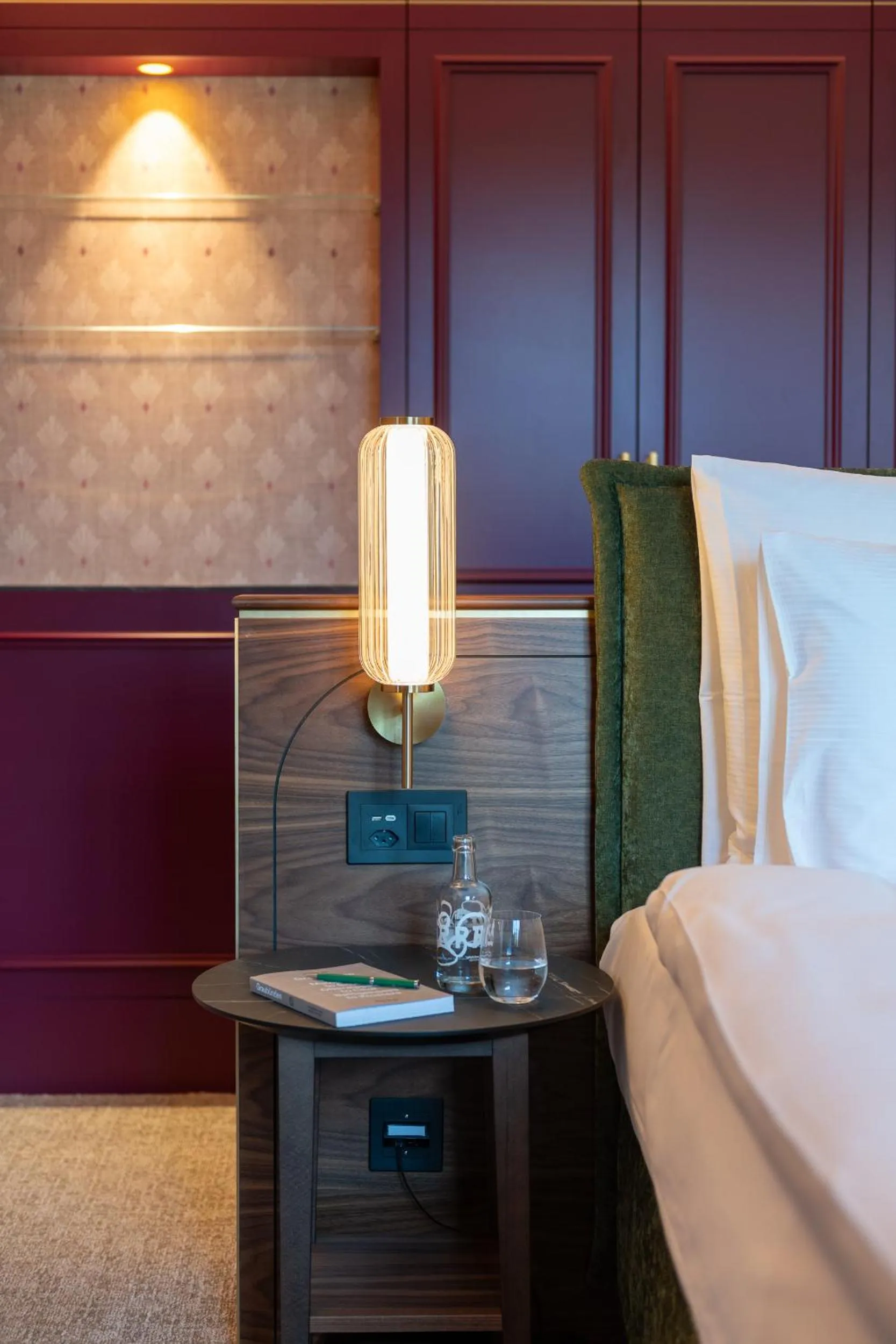 Bed in Cresta Palace Celerina St Moritz Ski In and Ski Out