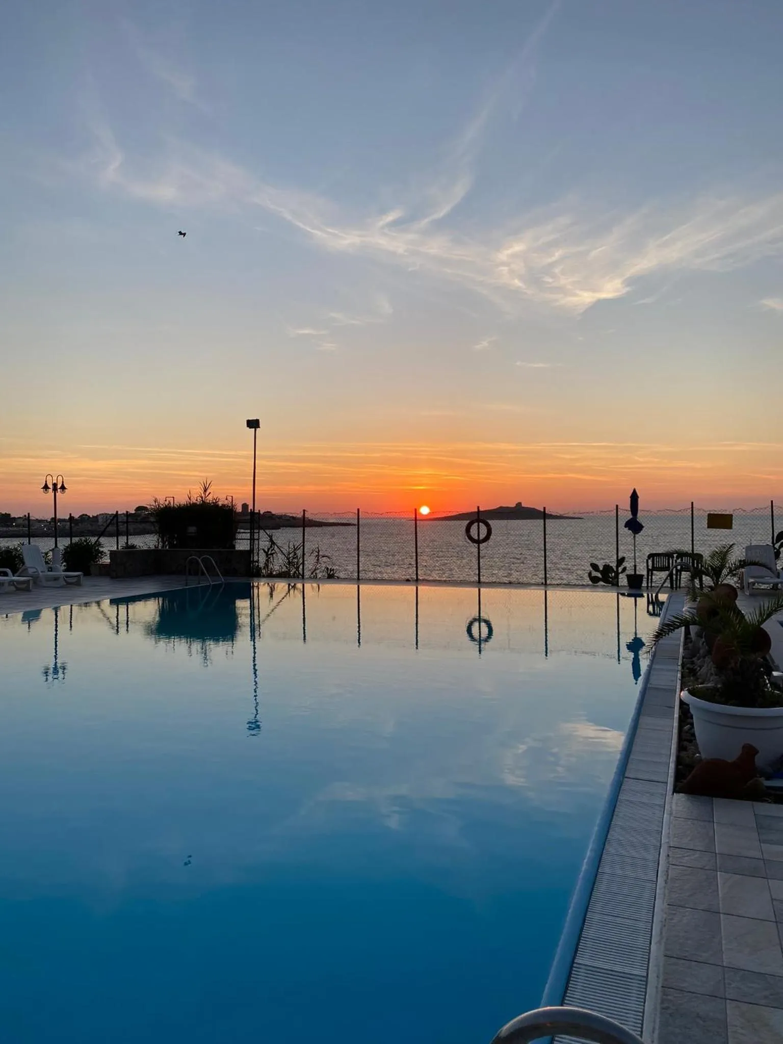 Pool view in Scogliera Azzurra