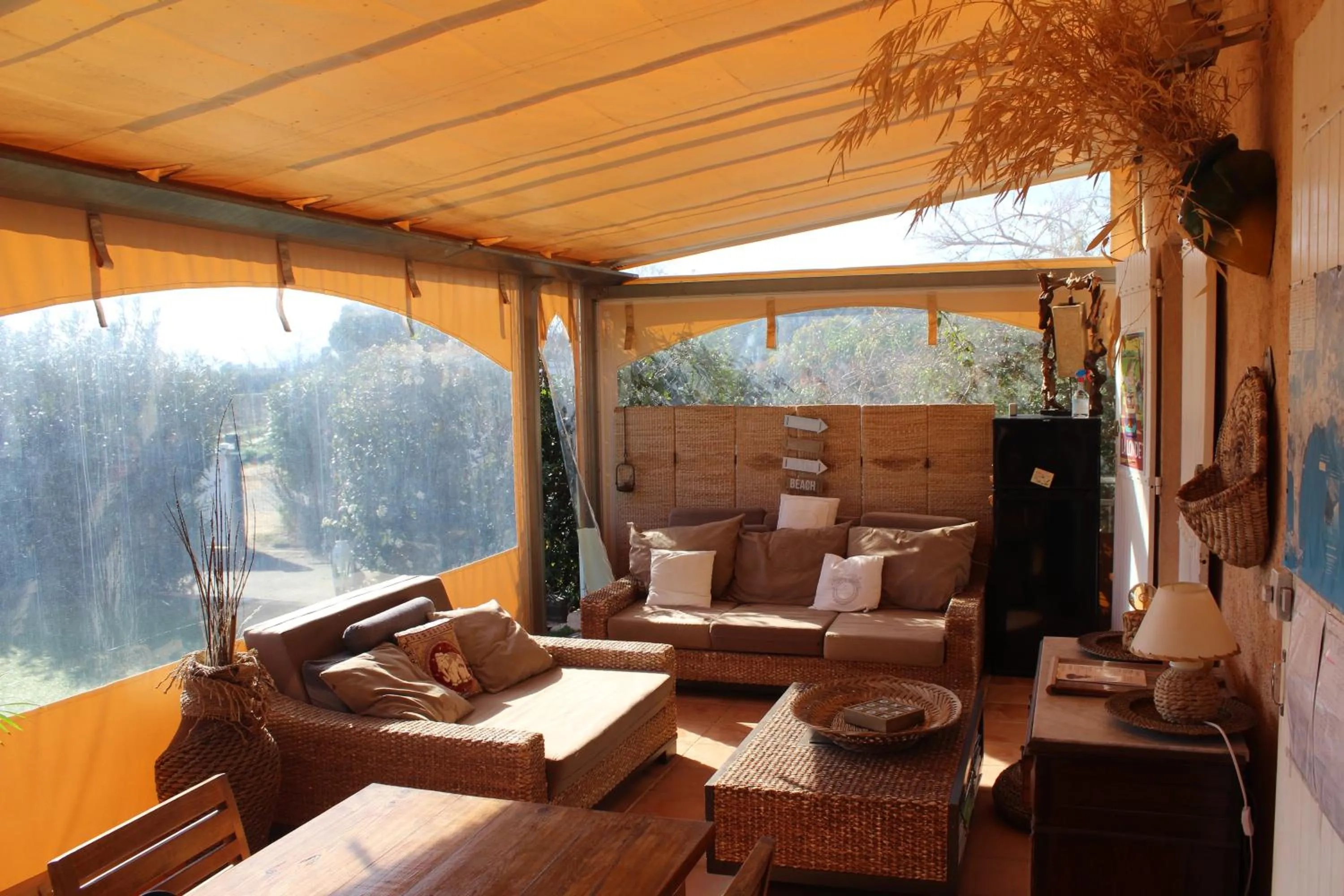 Living room in La Bastide Neuve des Oliviers