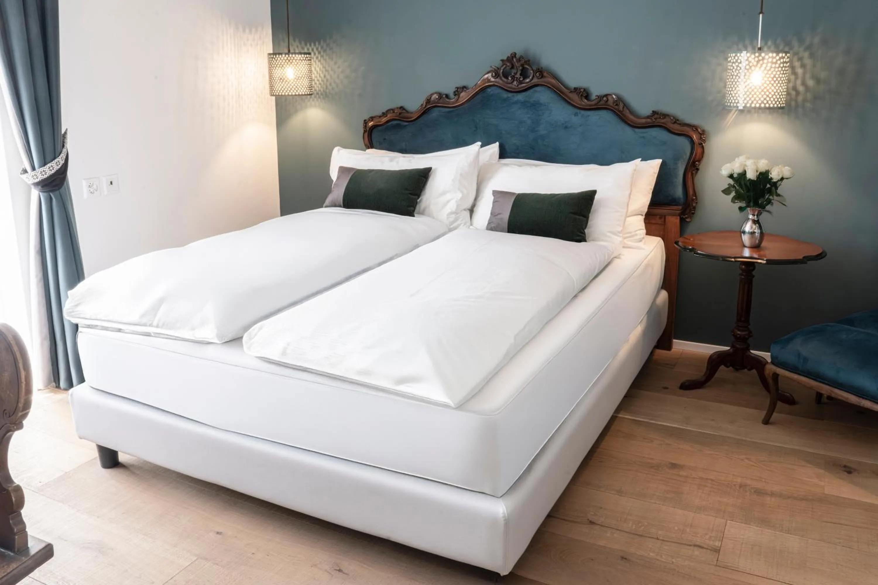 Bedroom, Bed in Hotel Meierhof