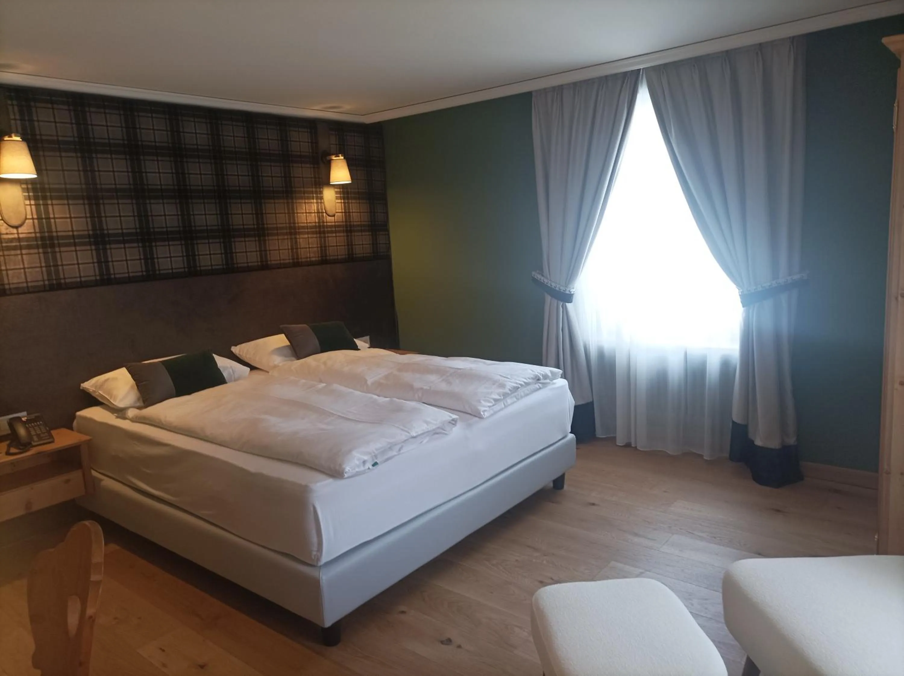 Bed in Hotel Meierhof