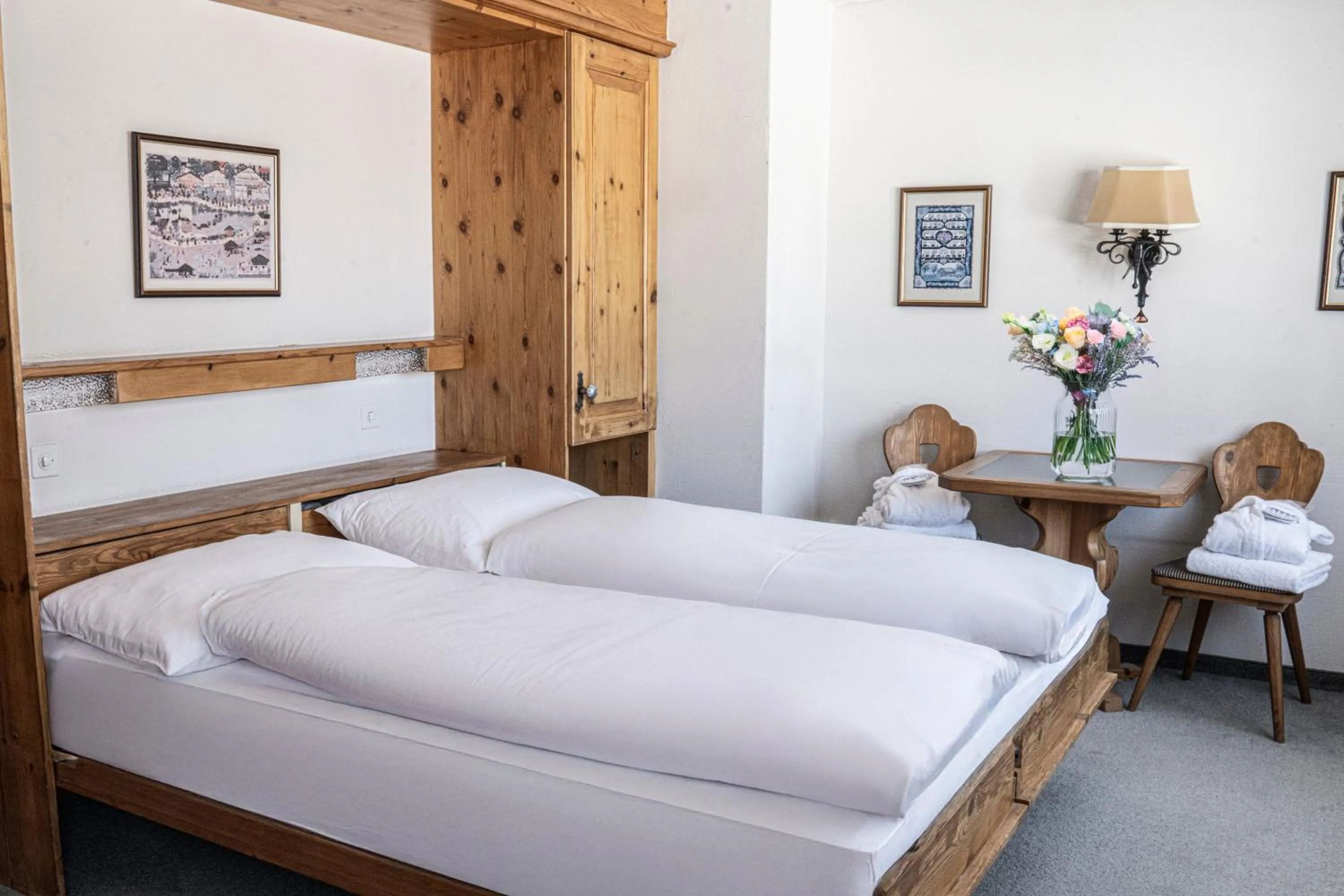 Bedroom, Bed in Hotel Meierhof