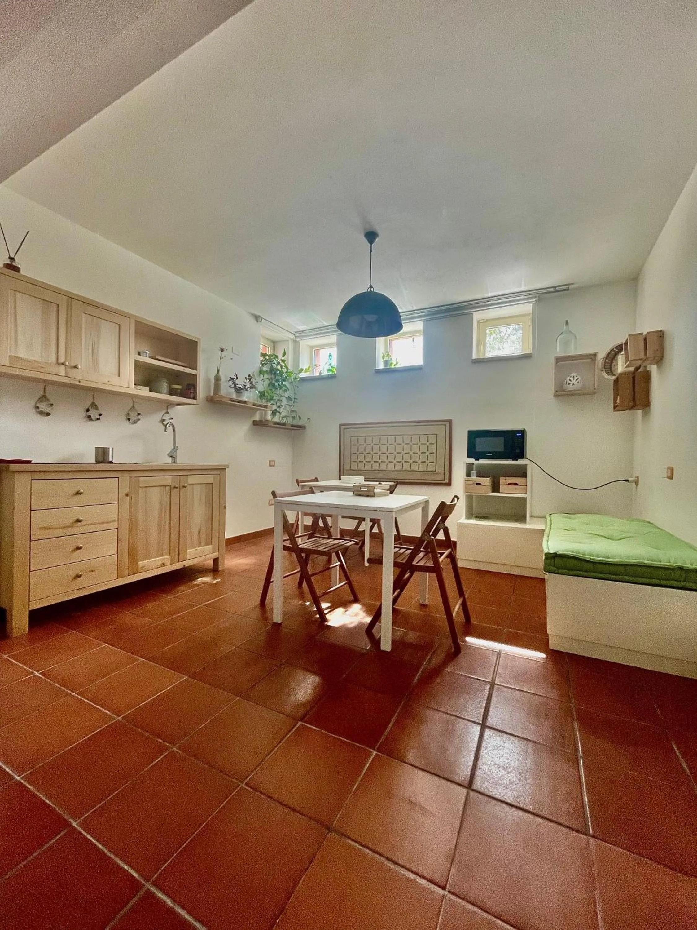 Kitchen or kitchenette in Bio&B Acquaviva