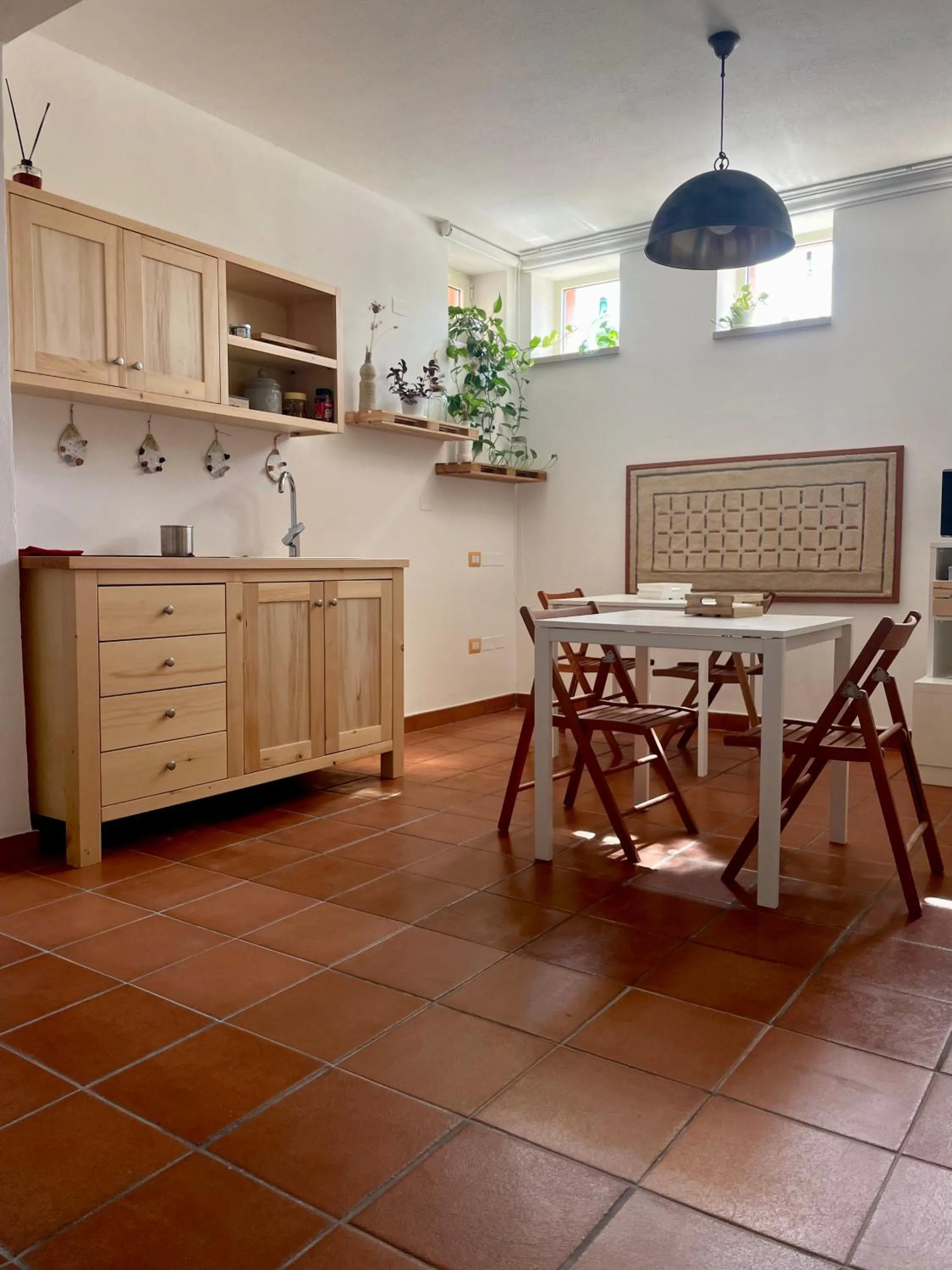 Kitchen or kitchenette in Bio&B Acquaviva