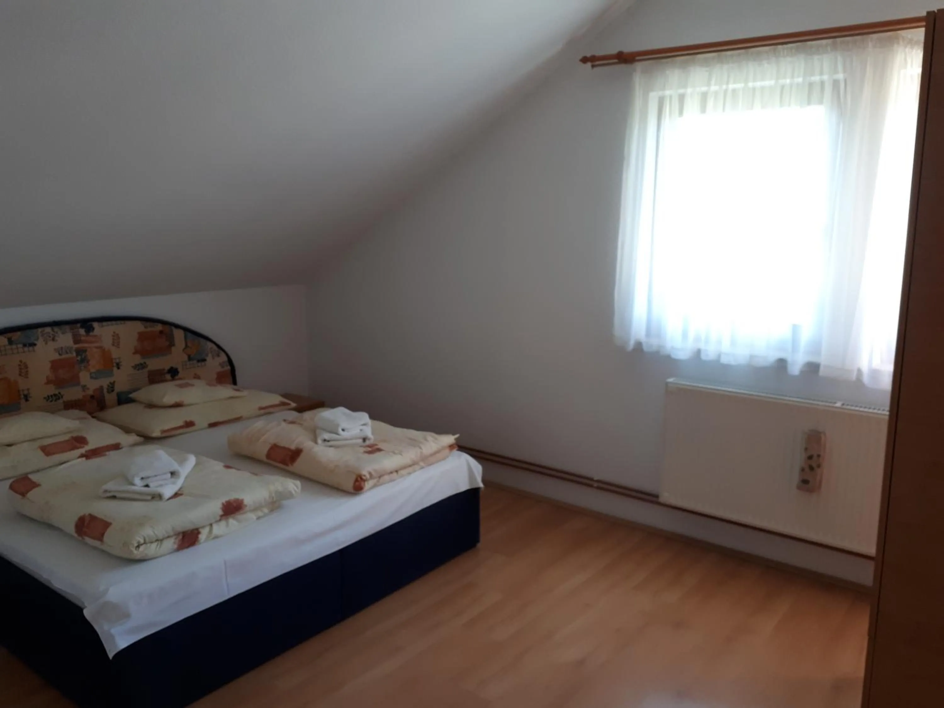 Bed in Bianka Apartmanház