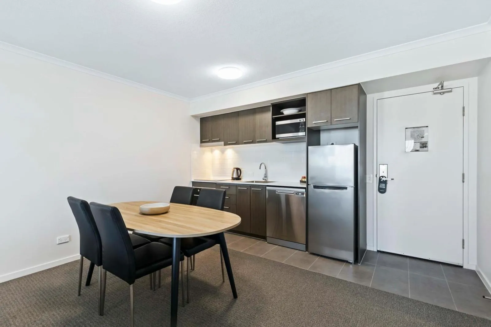 Dining area in Quest Chermside