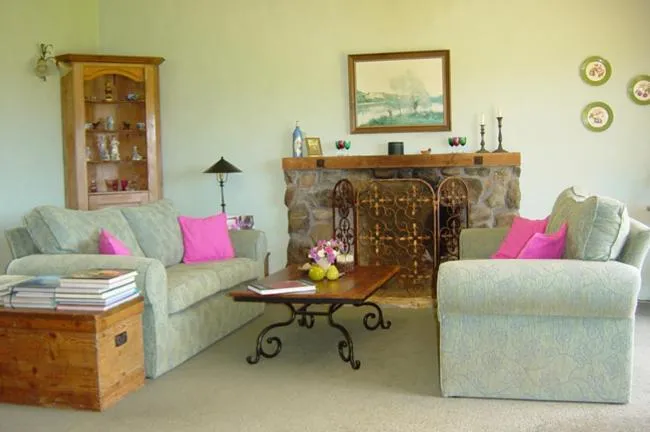 Seating area in Waiwurrie Coastal Farm Lodge
