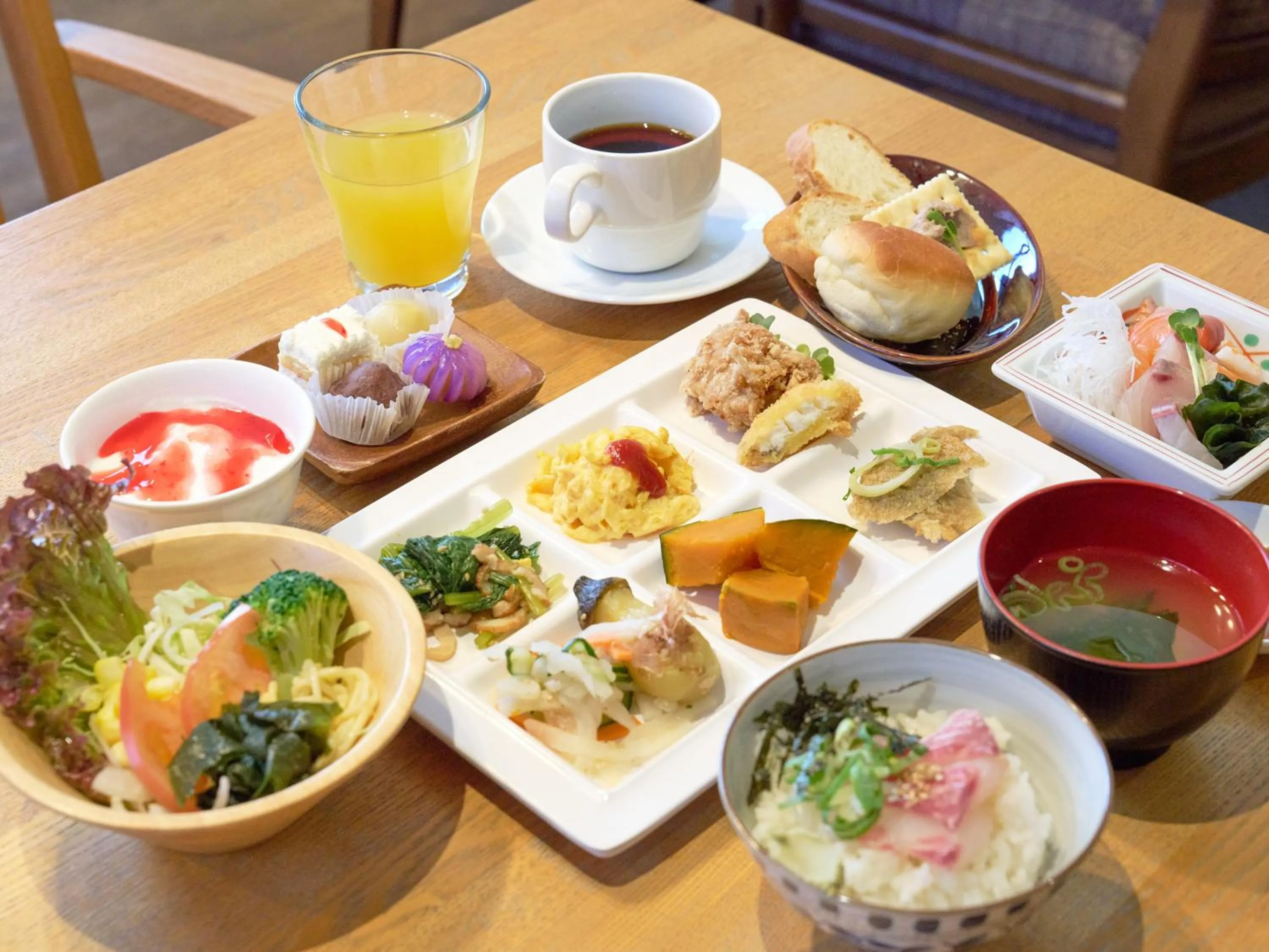 Breakfast in APA Hotel Matsuyamajo Nishi