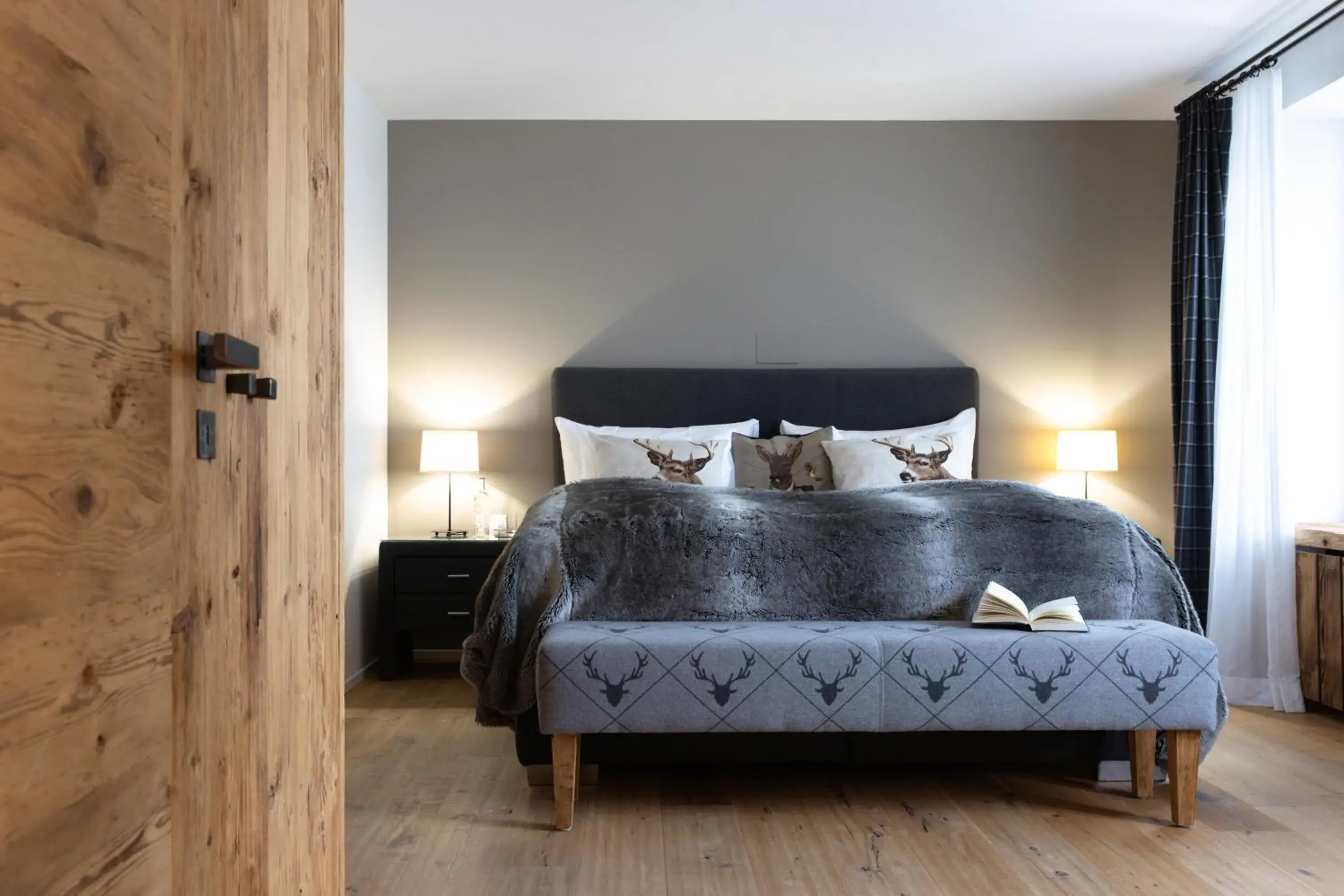 Bed in Hotel Adula Bed in Hotel Adula