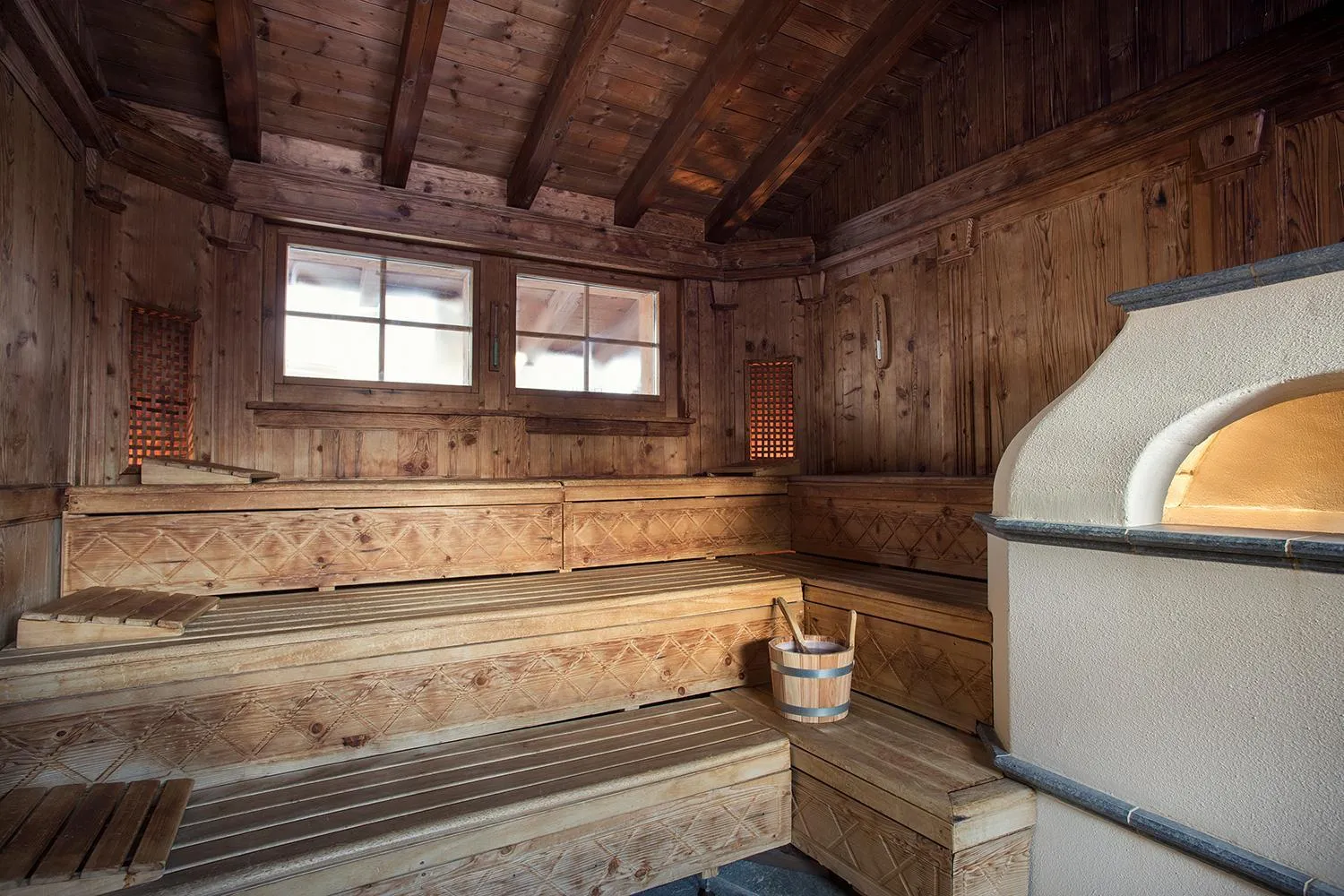 Sauna in Hotel Adula