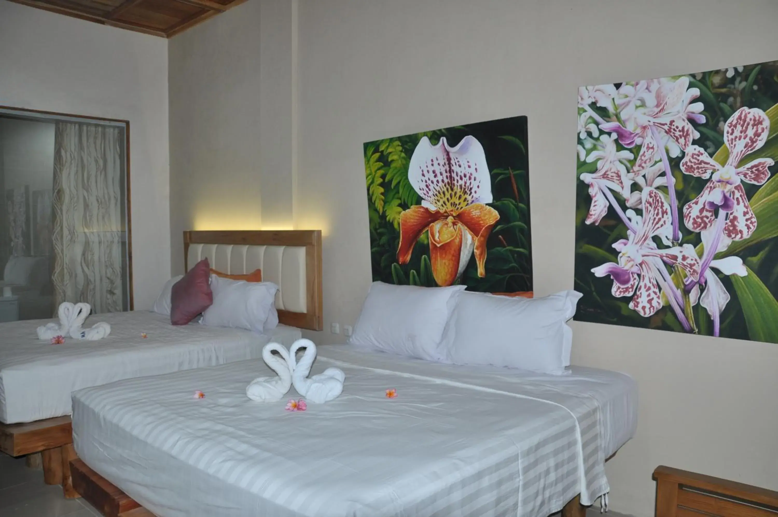 Family Room with Balcony in Crystal Beach Bali Family Room with Balcony in Crystal Beach Bali