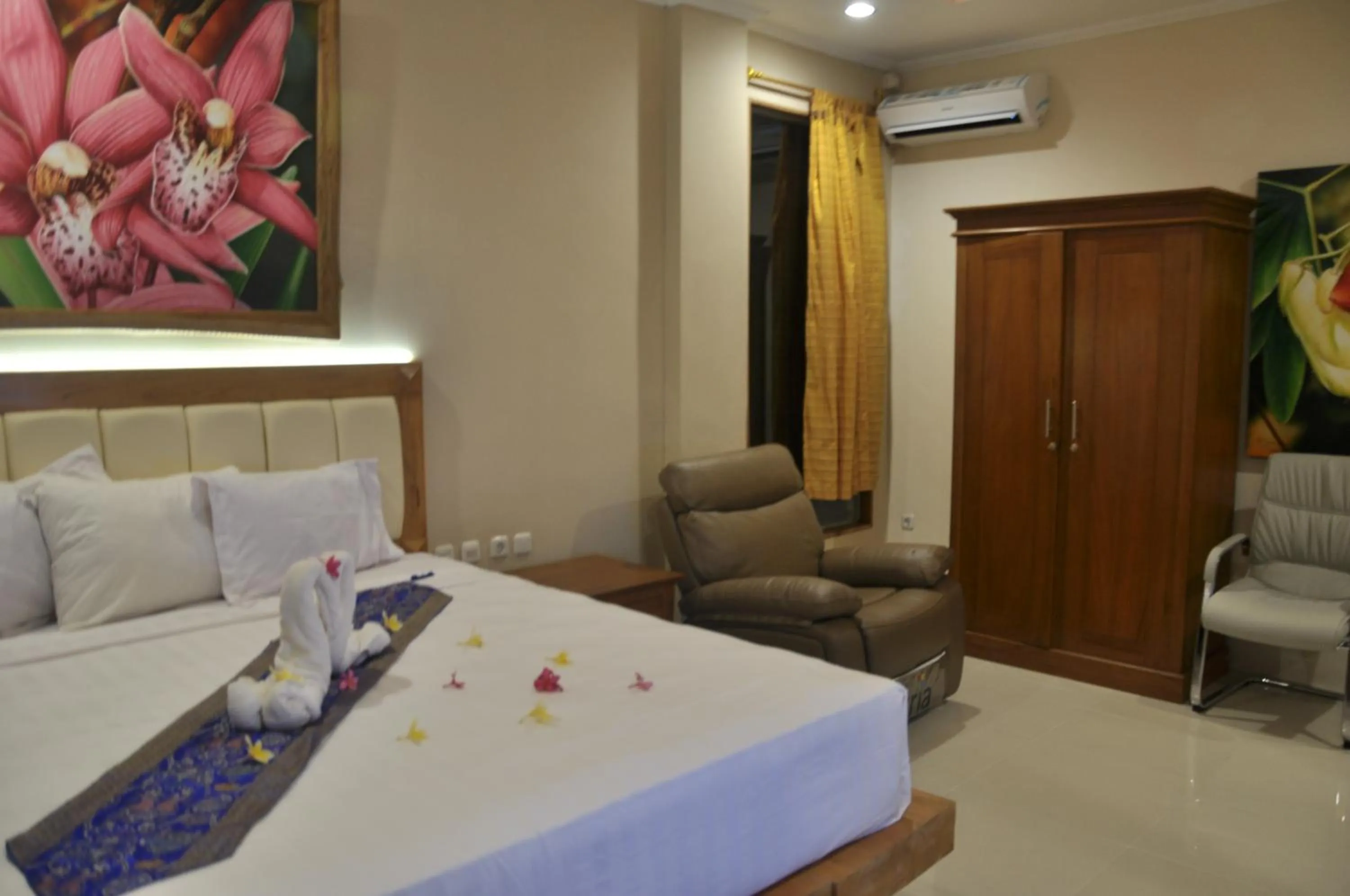 Photo of the whole room in Crystal Beach Bali