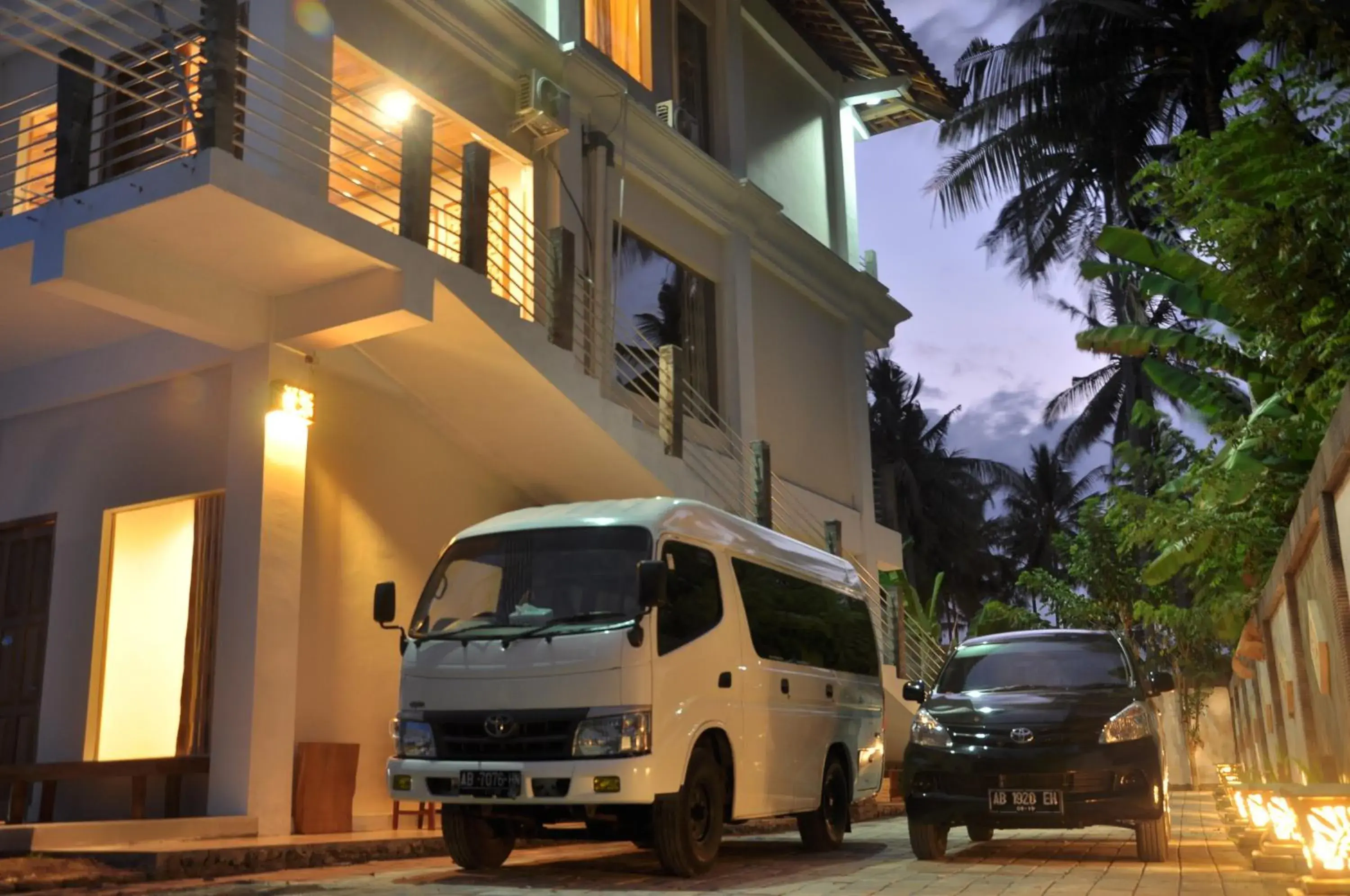 Facade/entrance in Crystal Beach Bali Facade/entrance in Crystal Beach Bali