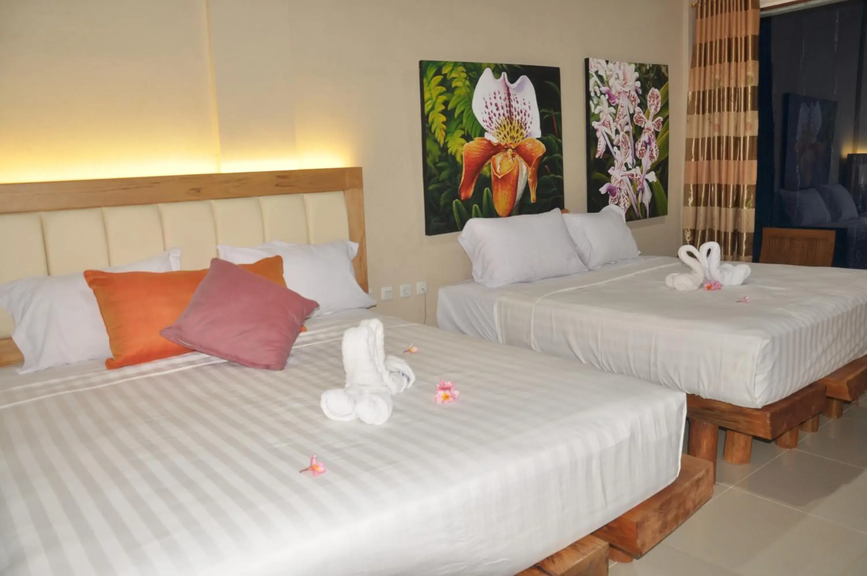 Bed in Crystal Beach Bali Bed in Crystal Beach Bali