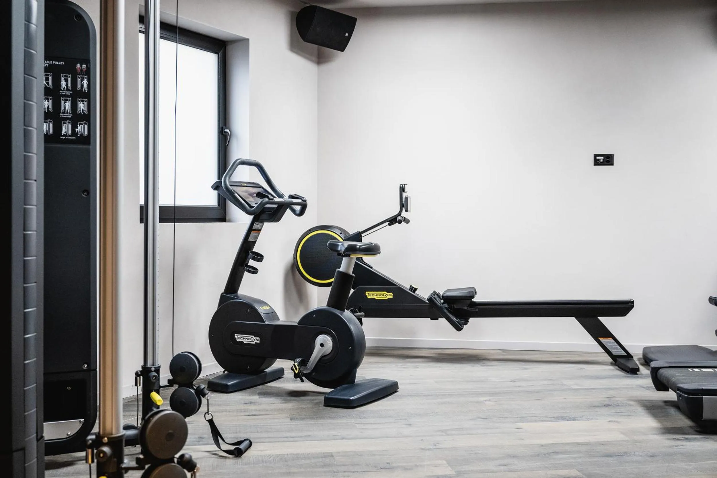 Fitness centre/facilities in Wellness Hotel Alpenhof