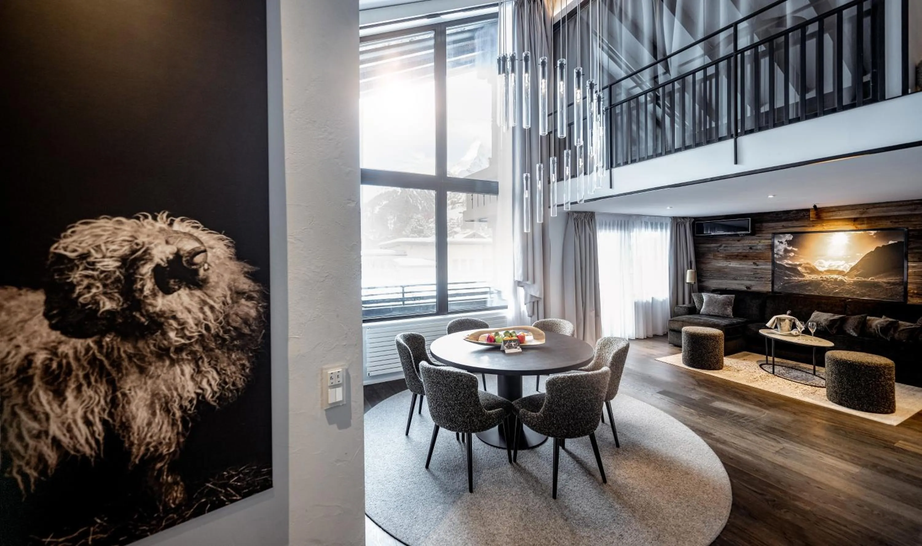 Living room in Wellness Hotel Alpenhof