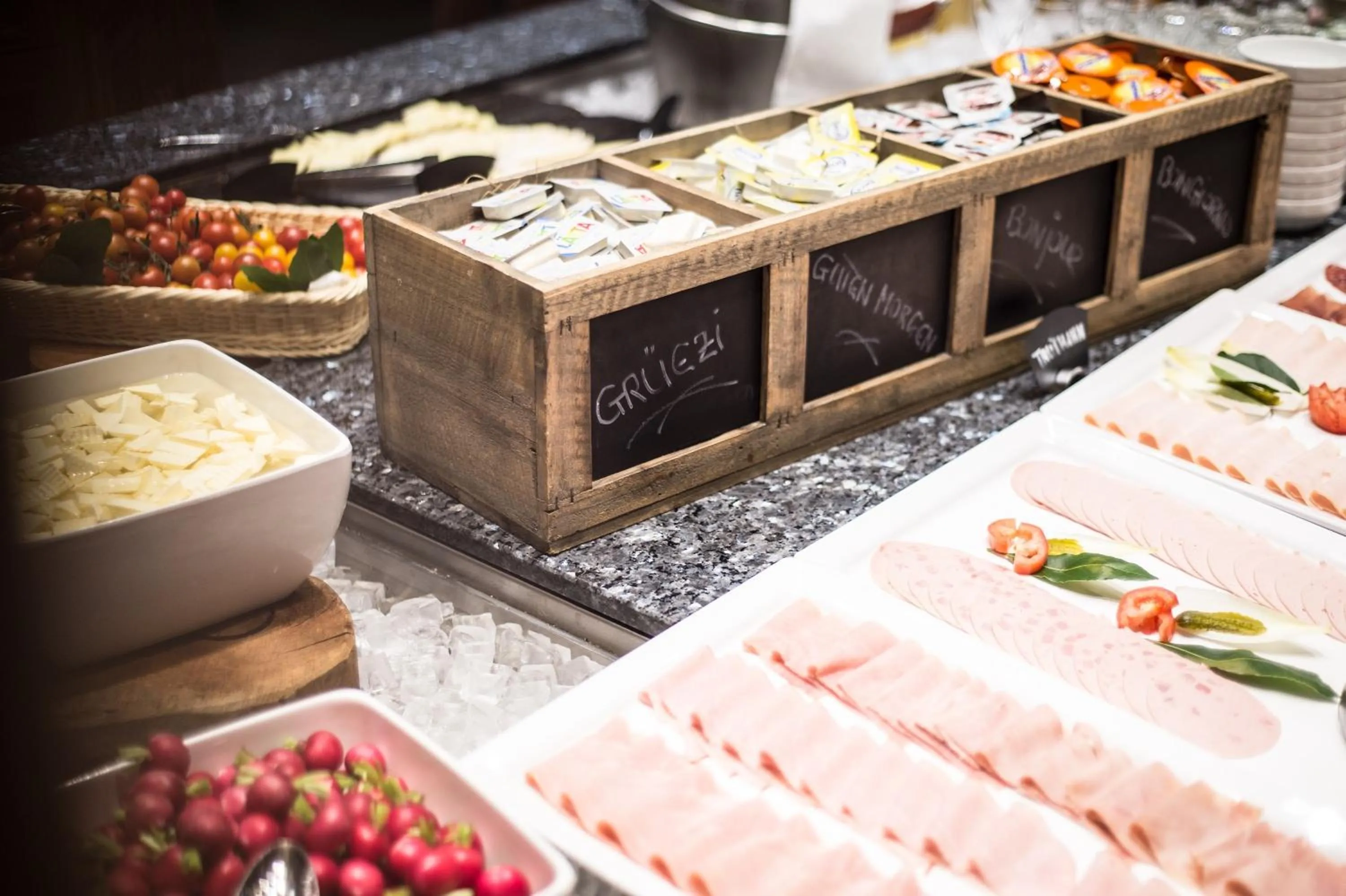 Food close-up in Wellness Hotel Alpenhof