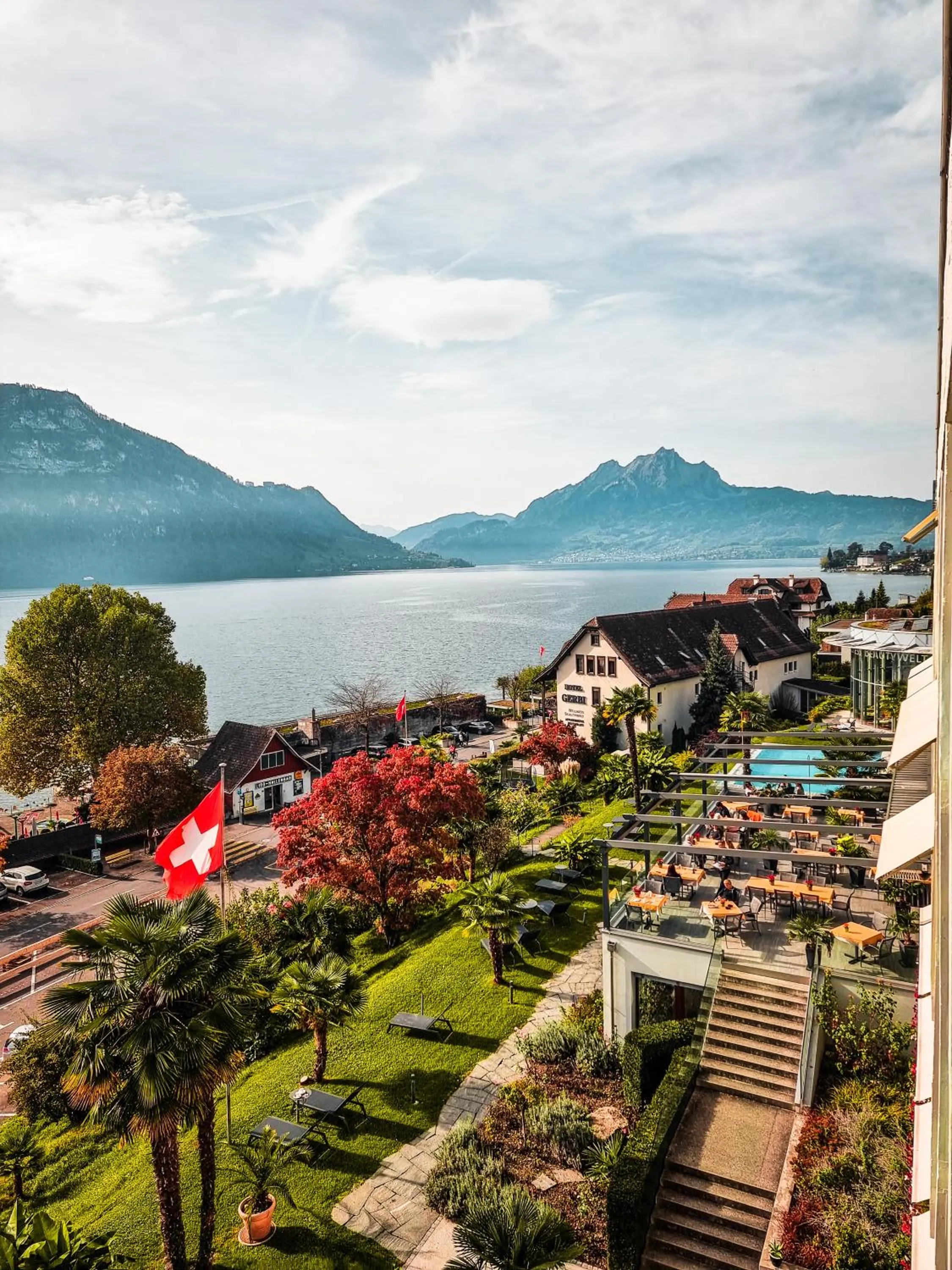 Property building in Hotel Alexander