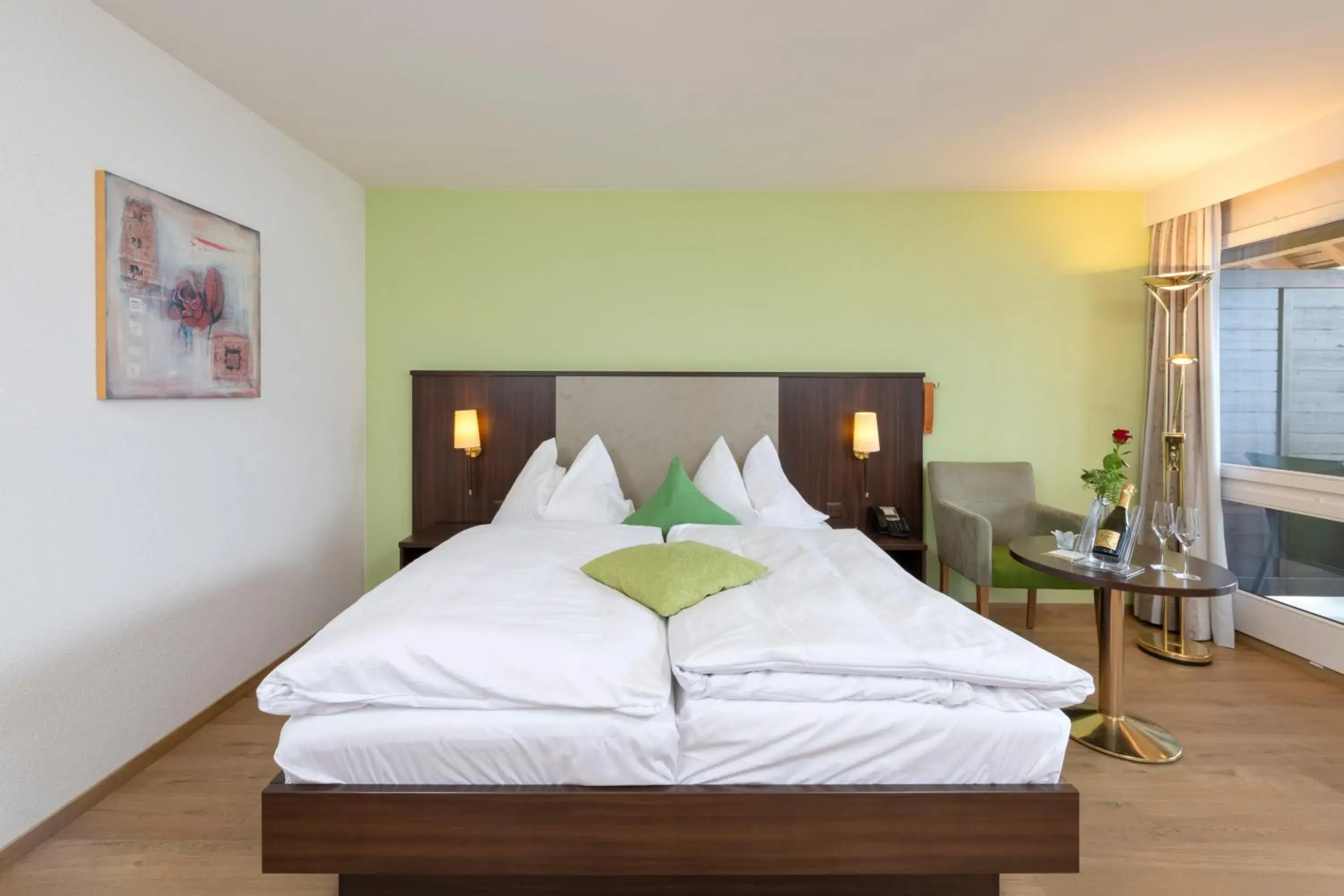 Photo of the whole room, Bed in See & Wellnesshotel Gerbi Photo of the whole room, Bed in See & Wellnesshotel Gerbi