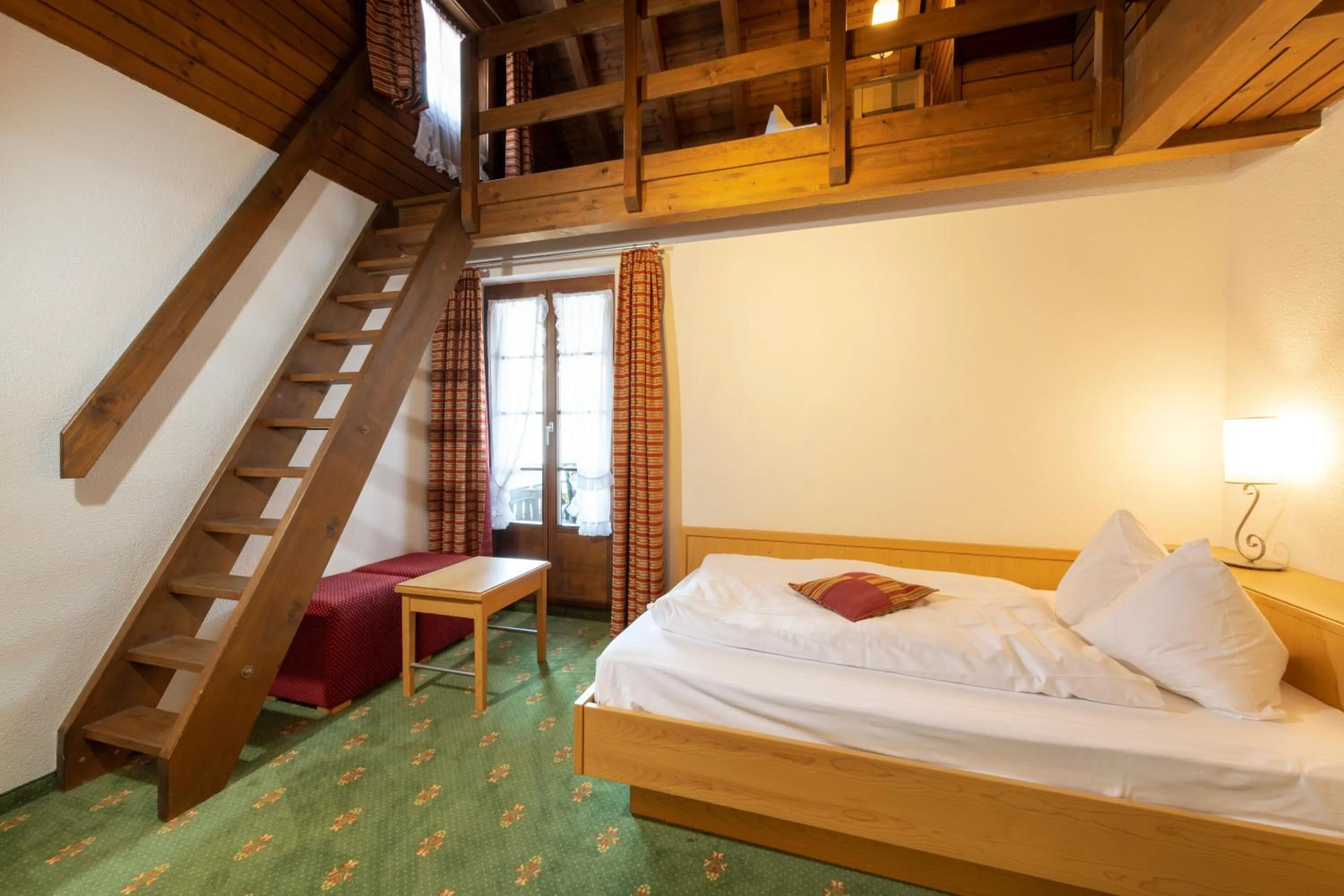 Bedroom, Bed in See & Wellnesshotel Gerbi