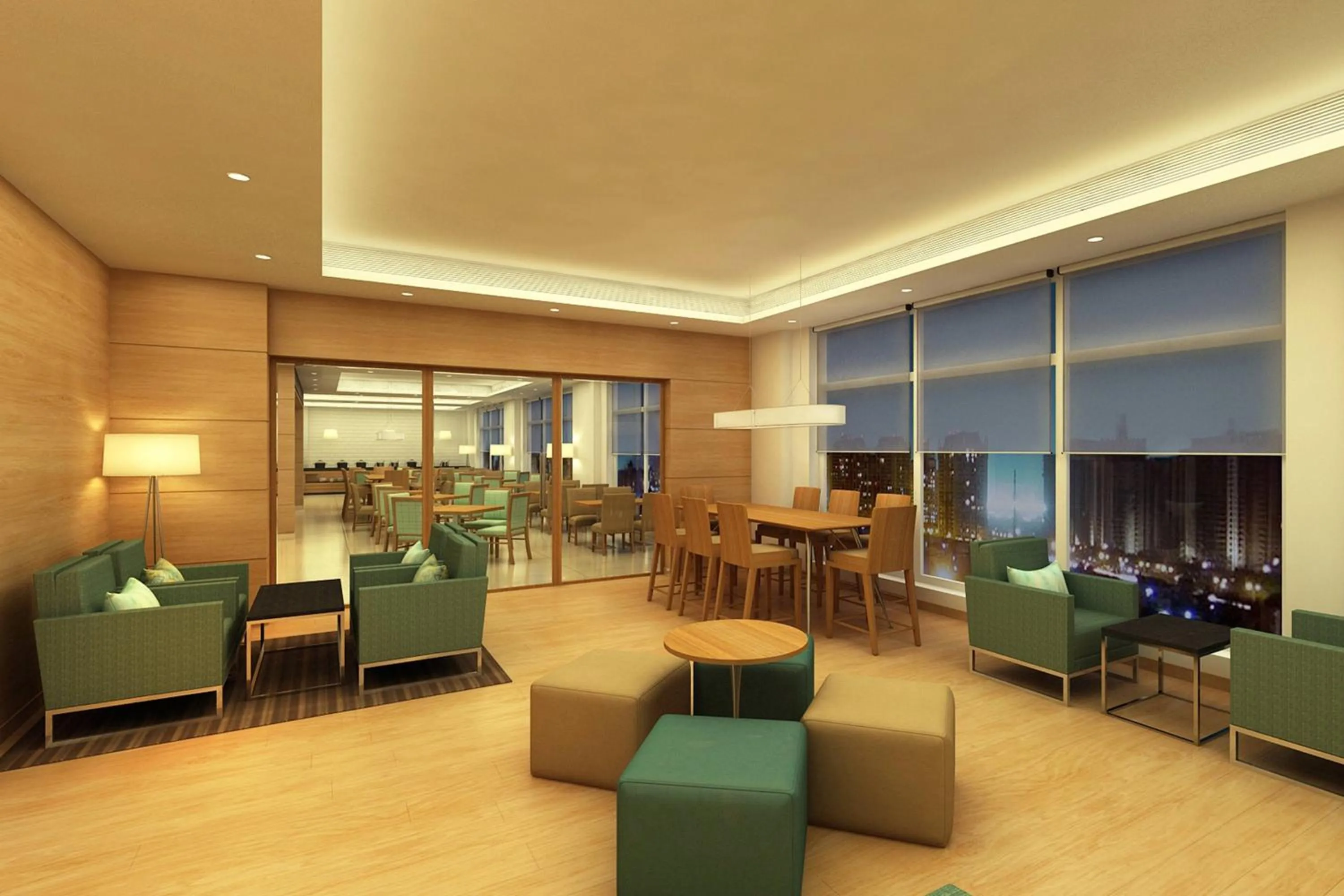 Lounge or bar in Fairfield by Marriott Pune Kharadi