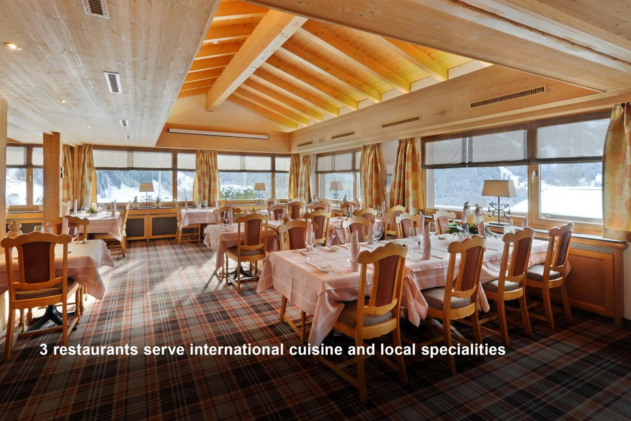 Restaurant/places to eat in Hotel Kirchbühl Superior