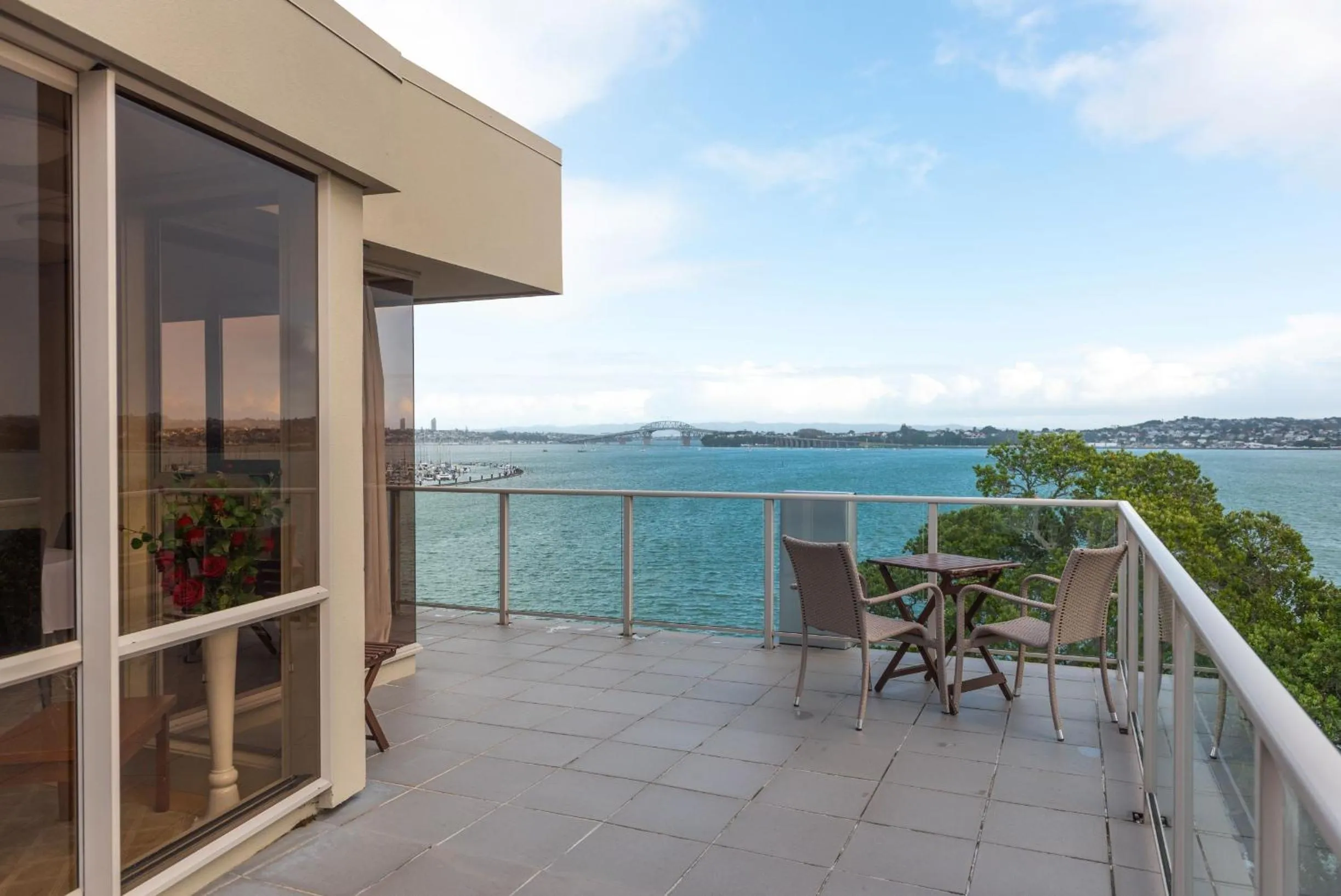 Property building in Ocean Breeze Hotel