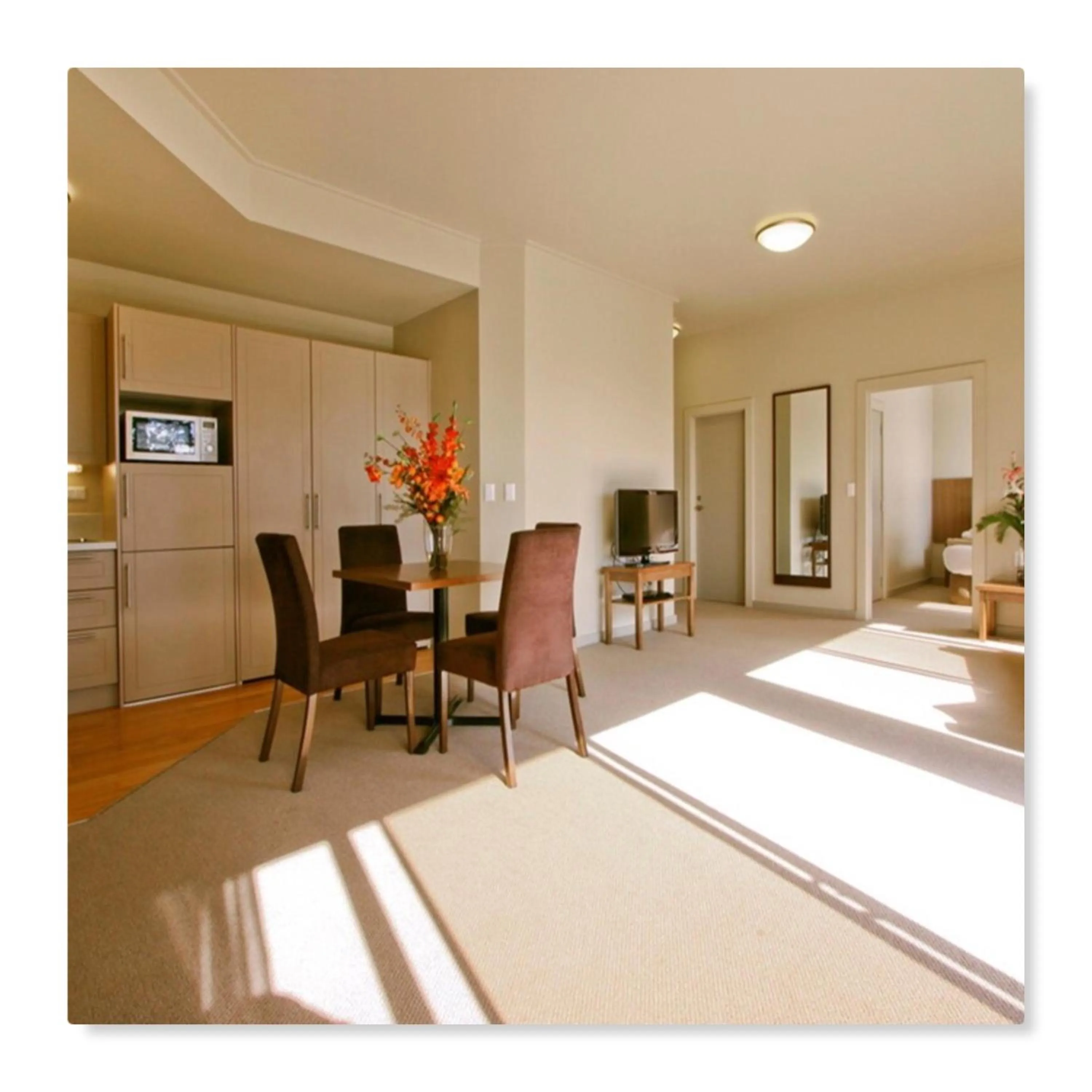 Property building in Ocean Breeze Hotel