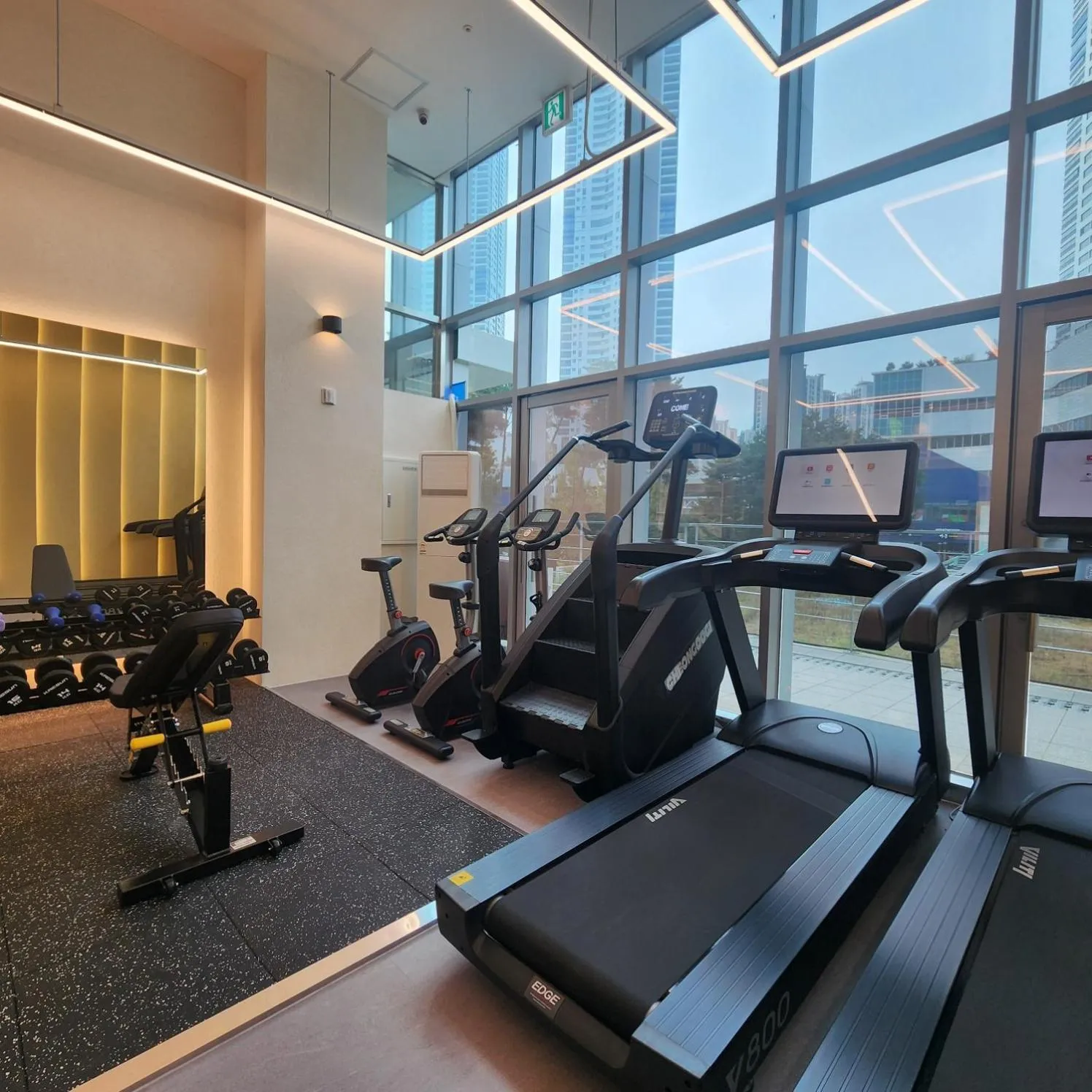 Fitness centre/facilities in Staz Hotel Premier Dongtan