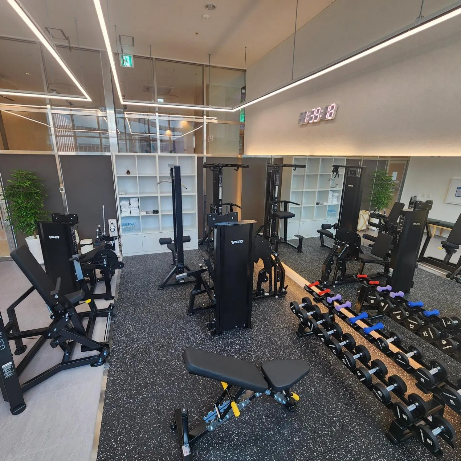 Fitness centre/facilities in Staz Hotel Premier Dongtan