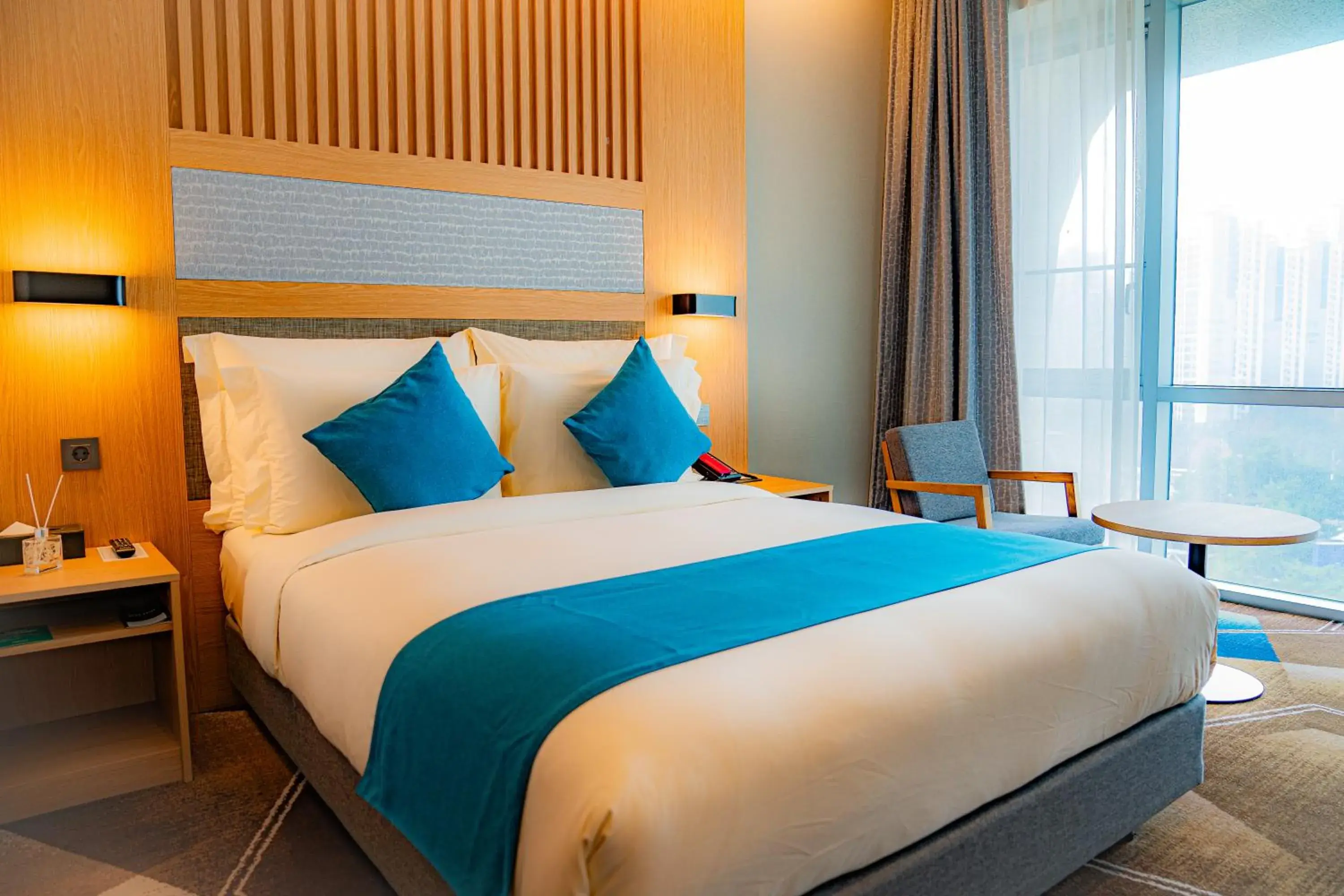 Bed in Staz Hotel Premier Dongtan Bed in Staz Hotel Premier Dongtan