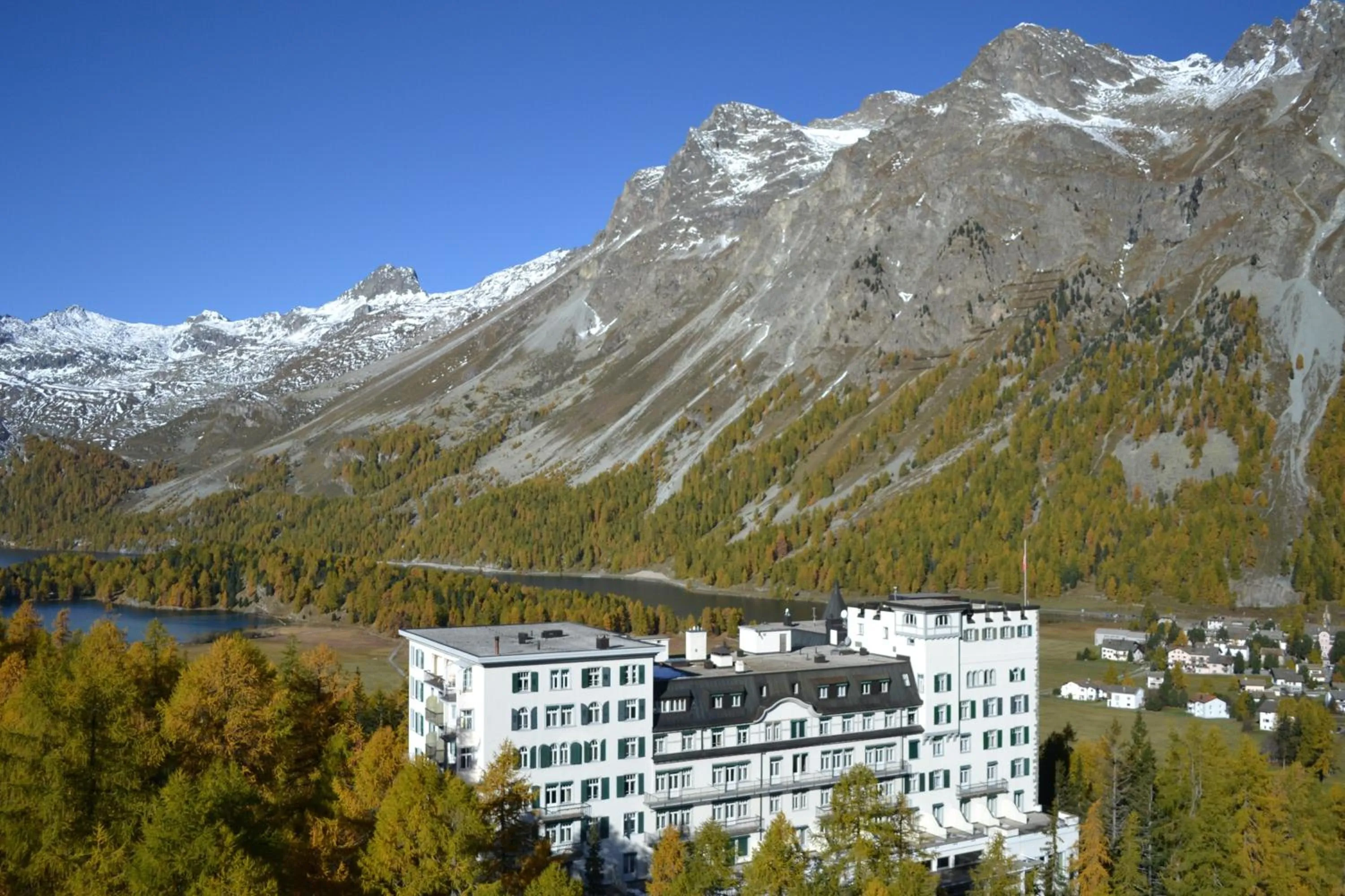 Property building in Hotel Waldhaus Sils