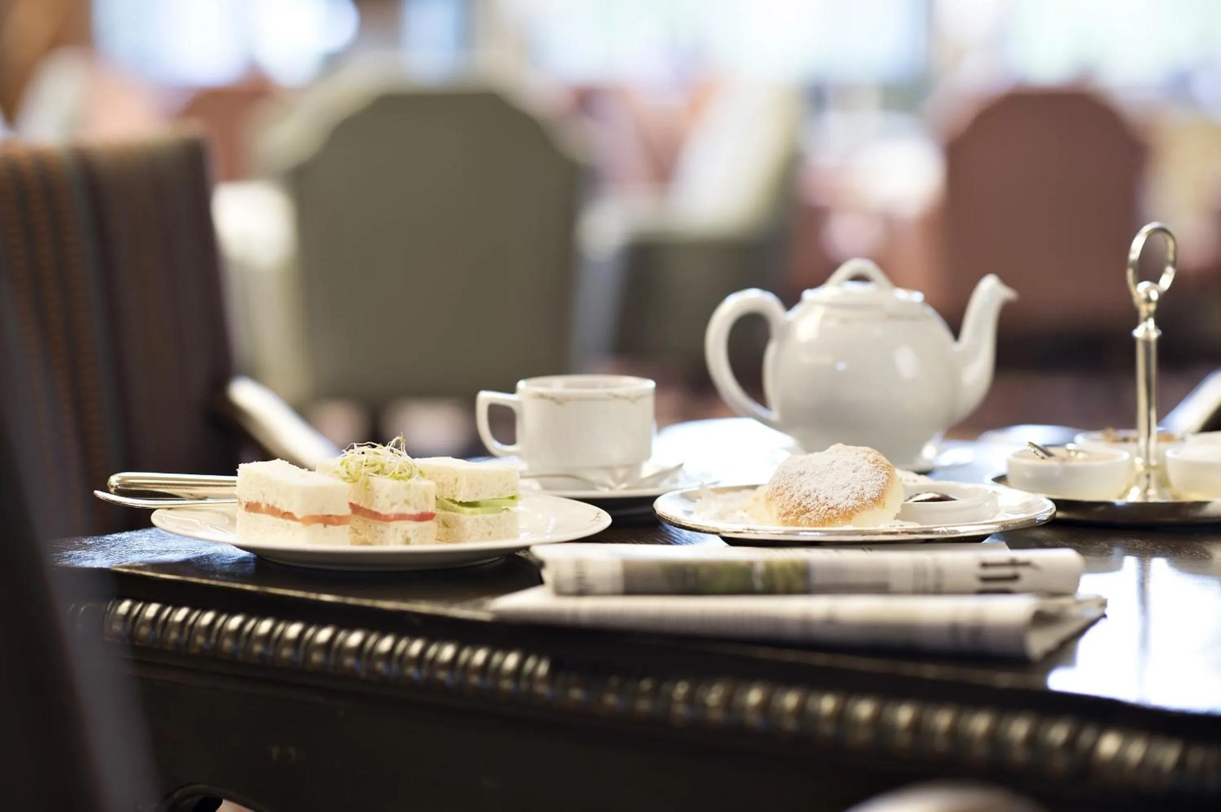 Breakfast in Hotel Waldhaus Sils