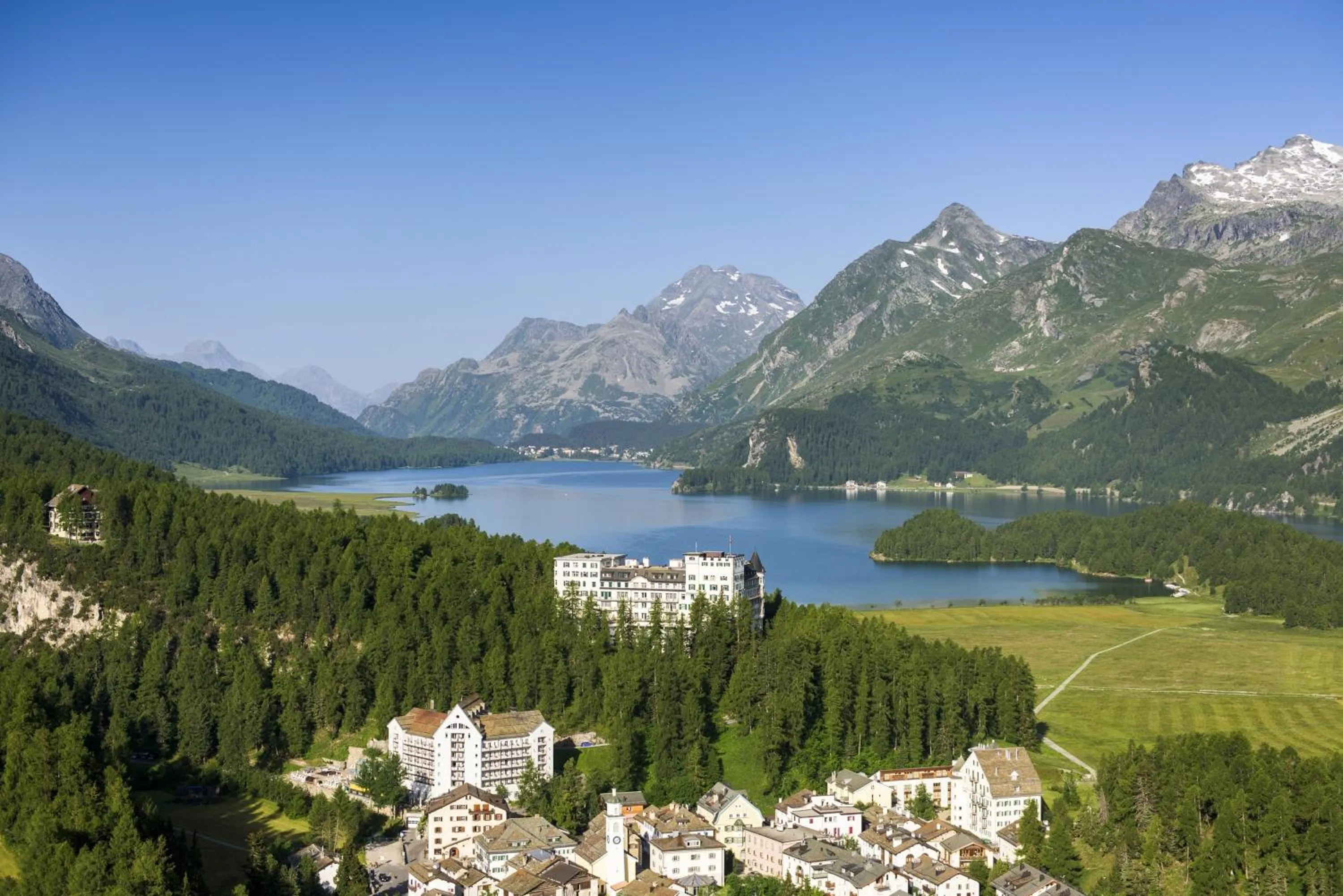 Property building in Hotel Waldhaus Sils