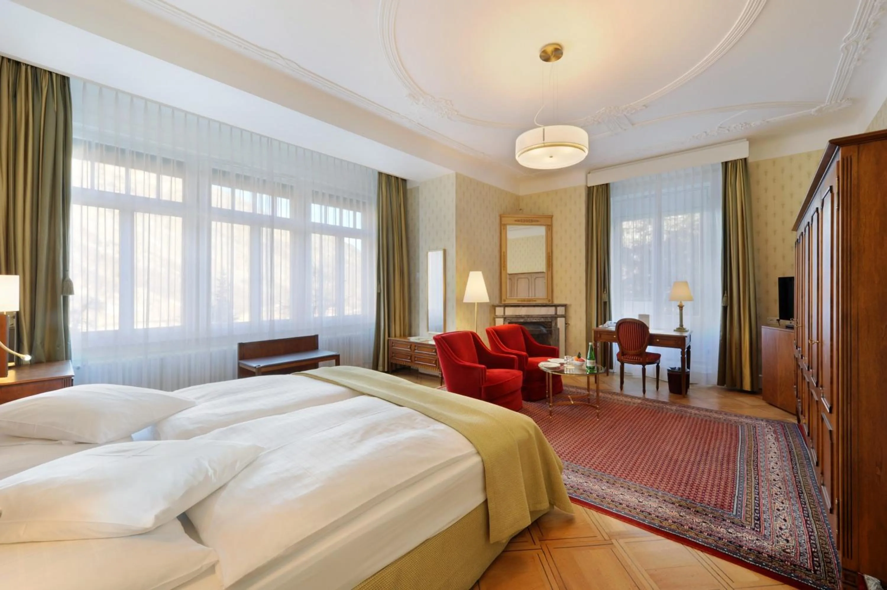 Superior Double Room in Hotel Waldhaus Sils