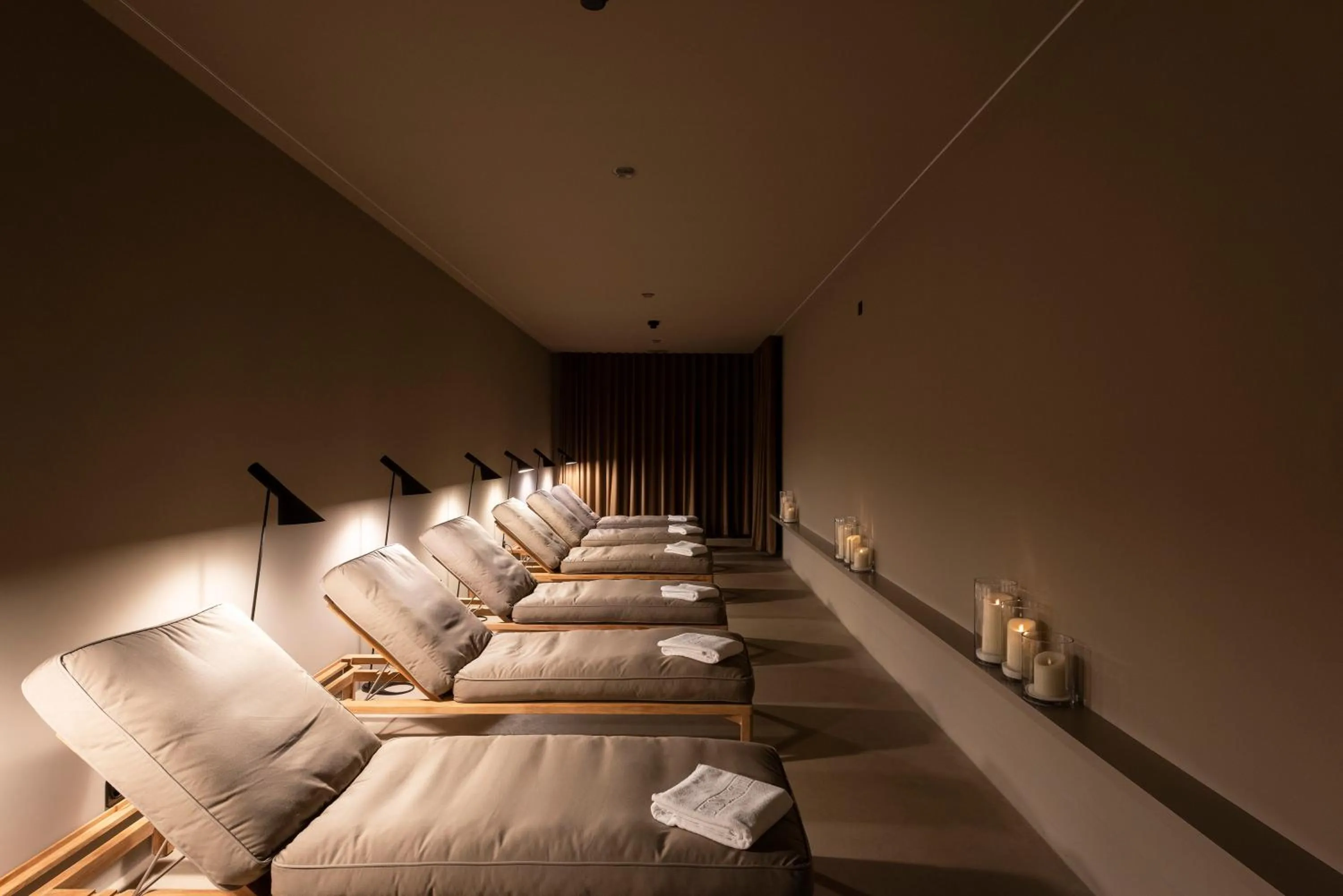 Sauna in Hotel Waldhaus Sils