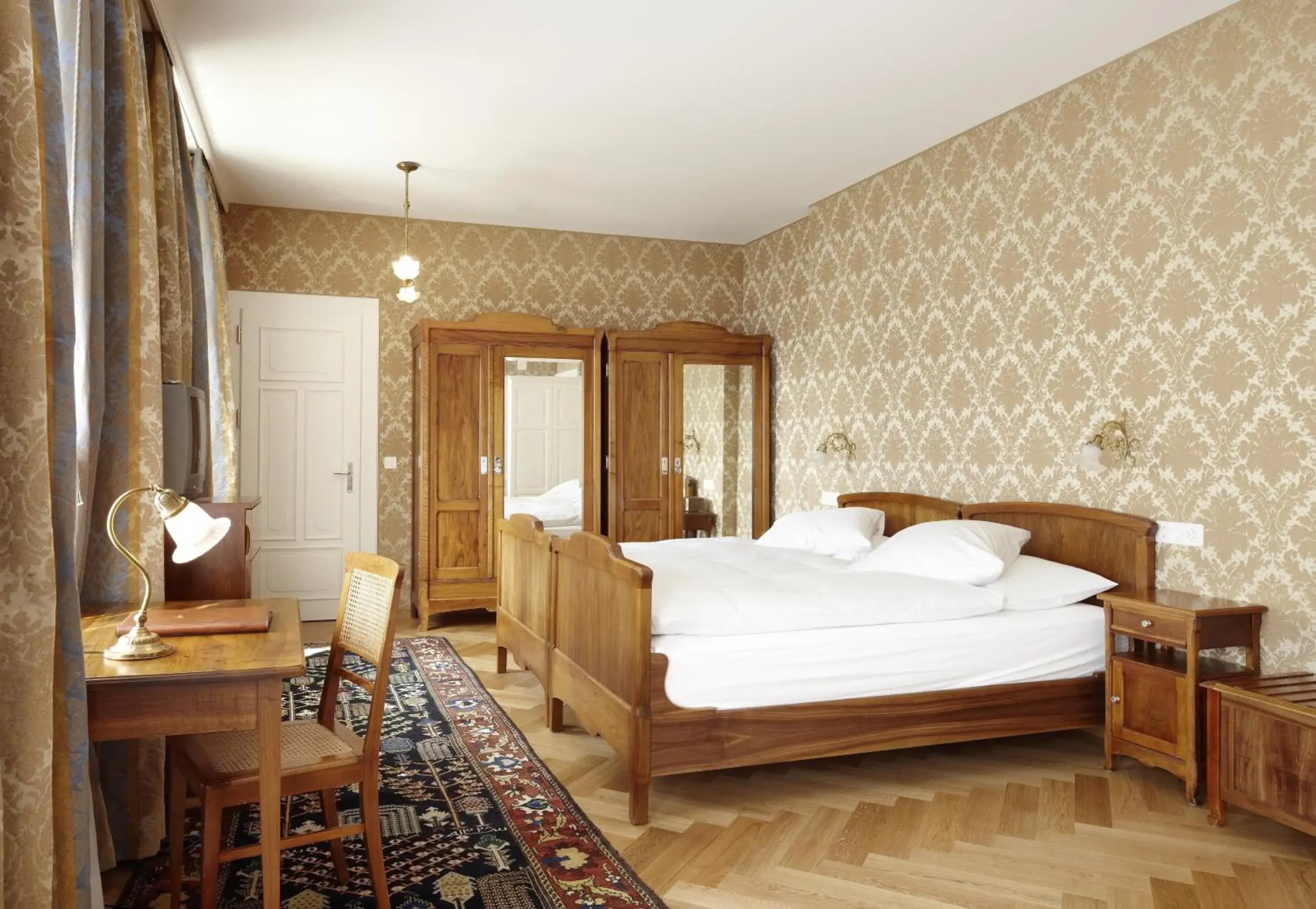 Superior Double Room in Hotel Waldhaus Sils Superior Double Room in Hotel Waldhaus Sils