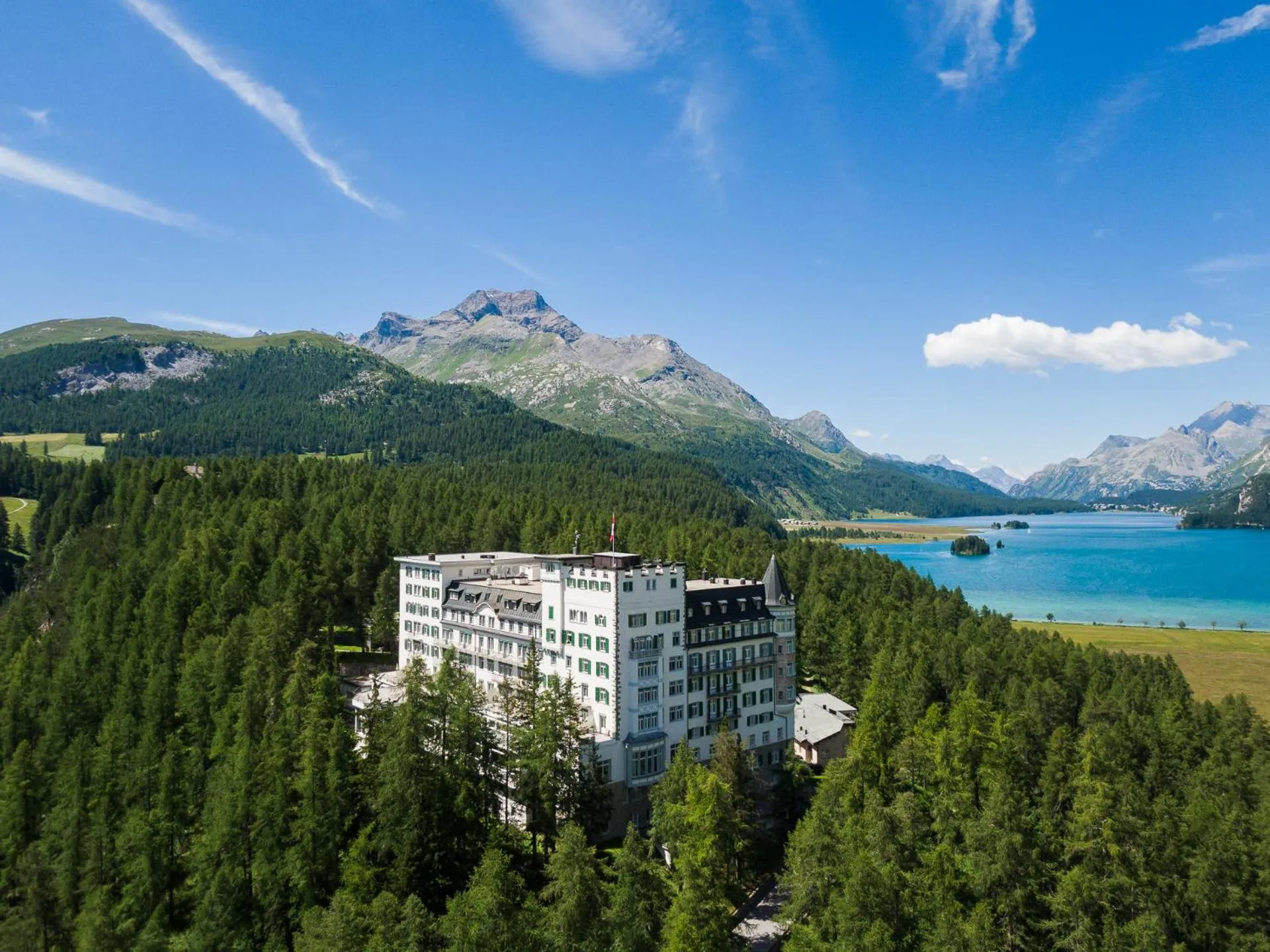 Property building in Hotel Waldhaus Sils