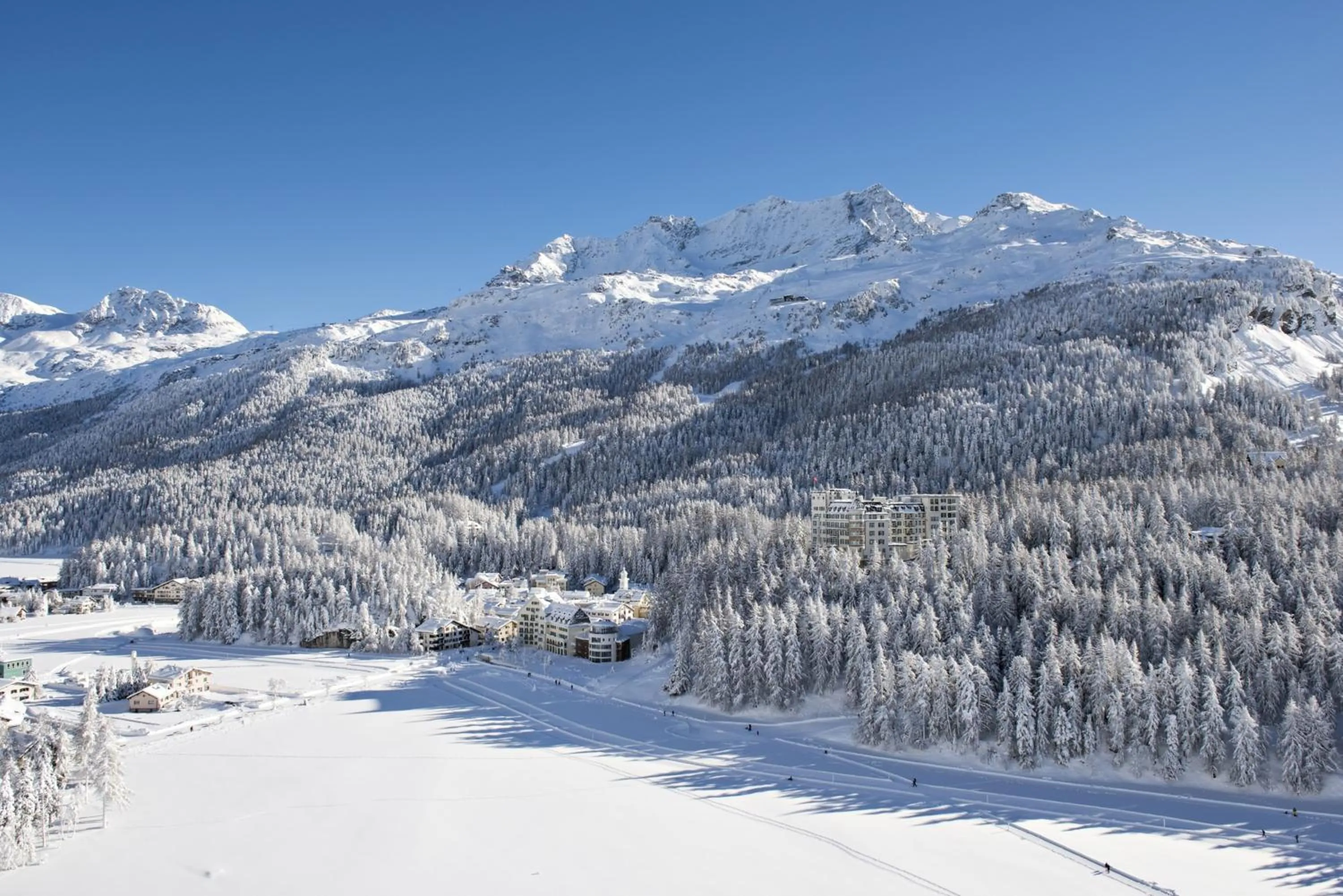 Property building in Hotel Waldhaus Sils