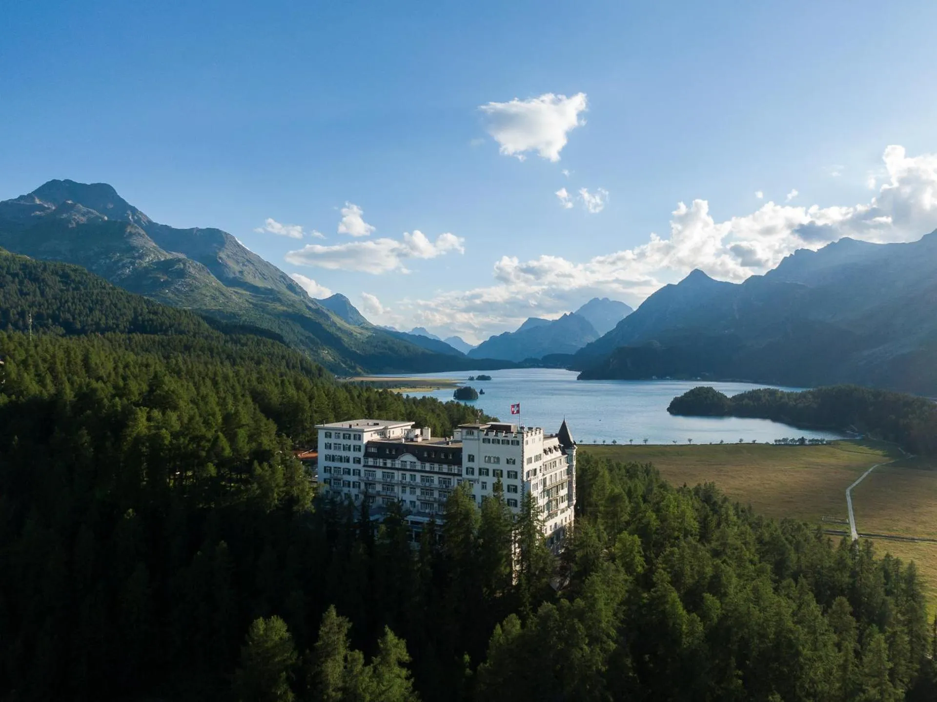 Property building in Hotel Waldhaus Sils