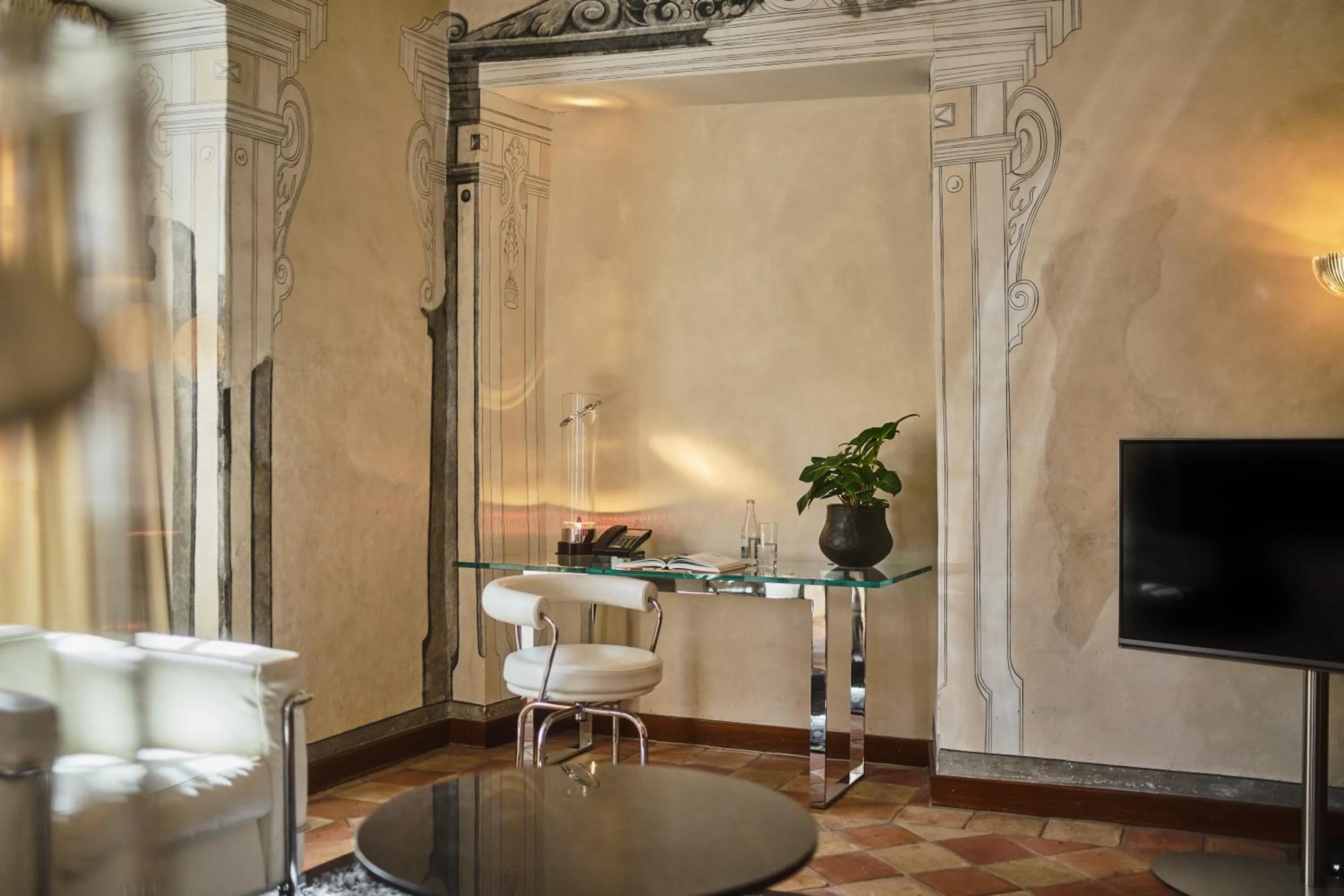 Living room in Widder Hotel - Zurichs Luxury Hideaway