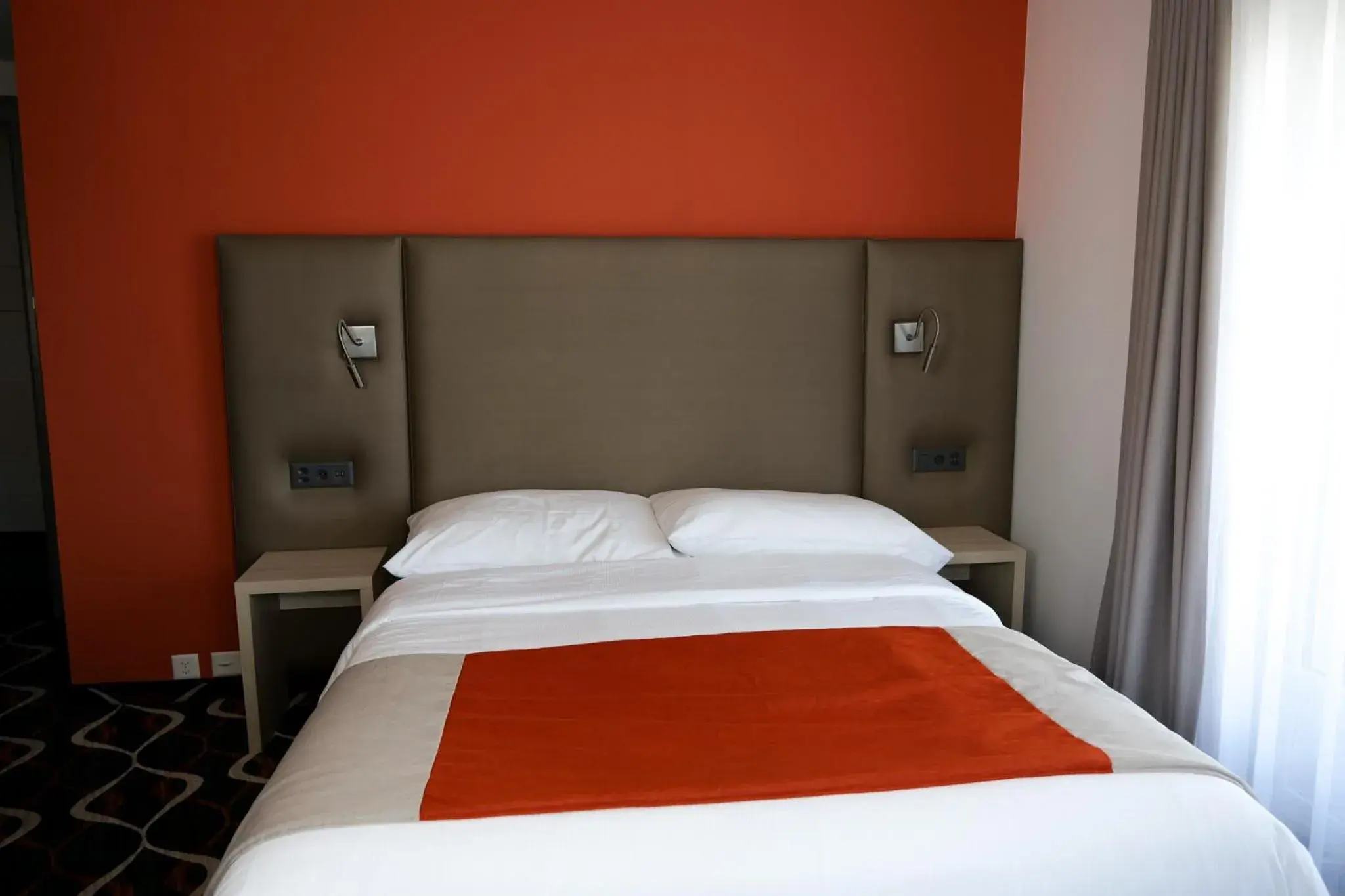 Bed in Hotel Eden Bed in Hotel Eden