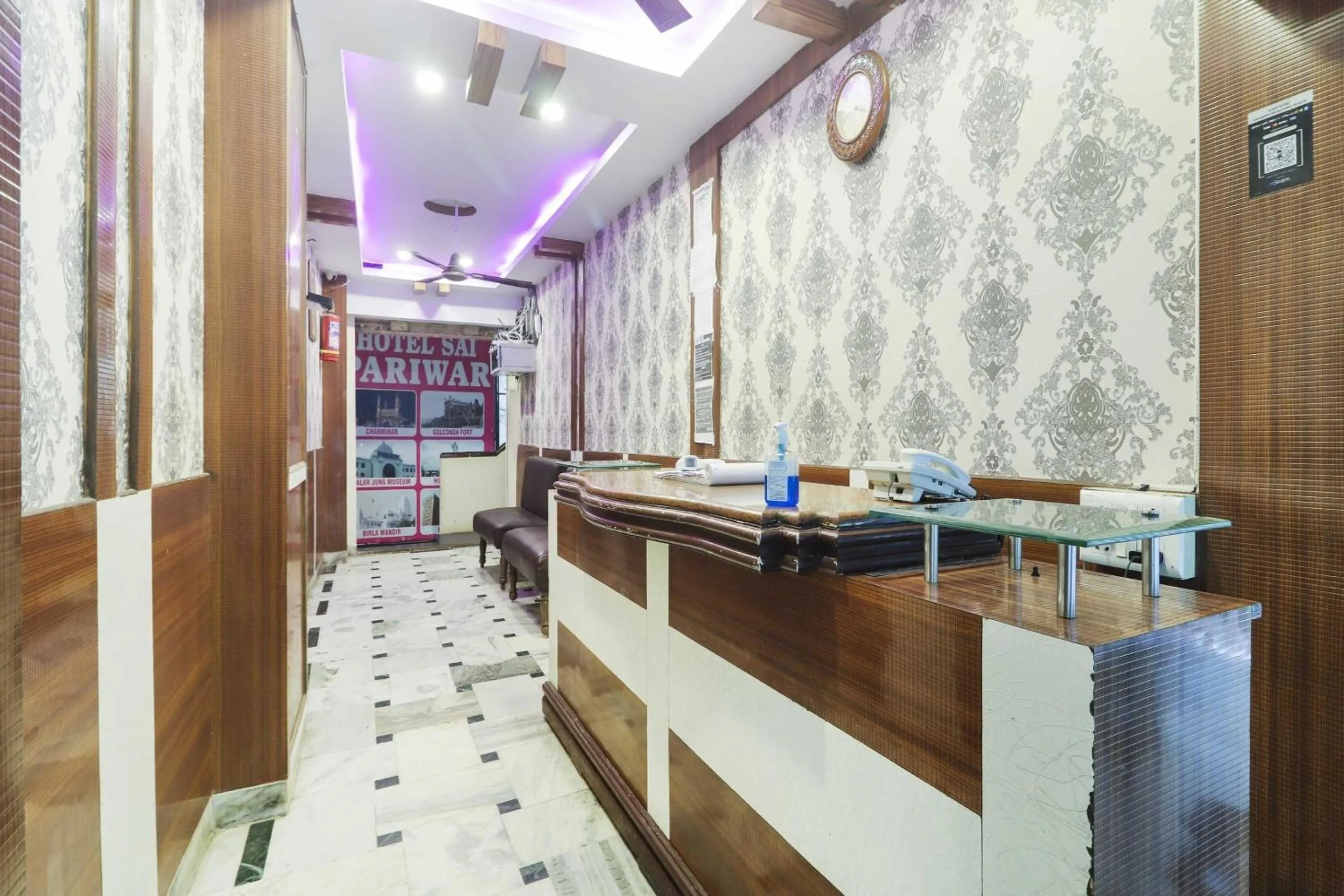 Lobby or reception in Hotel O Sai Pariwar