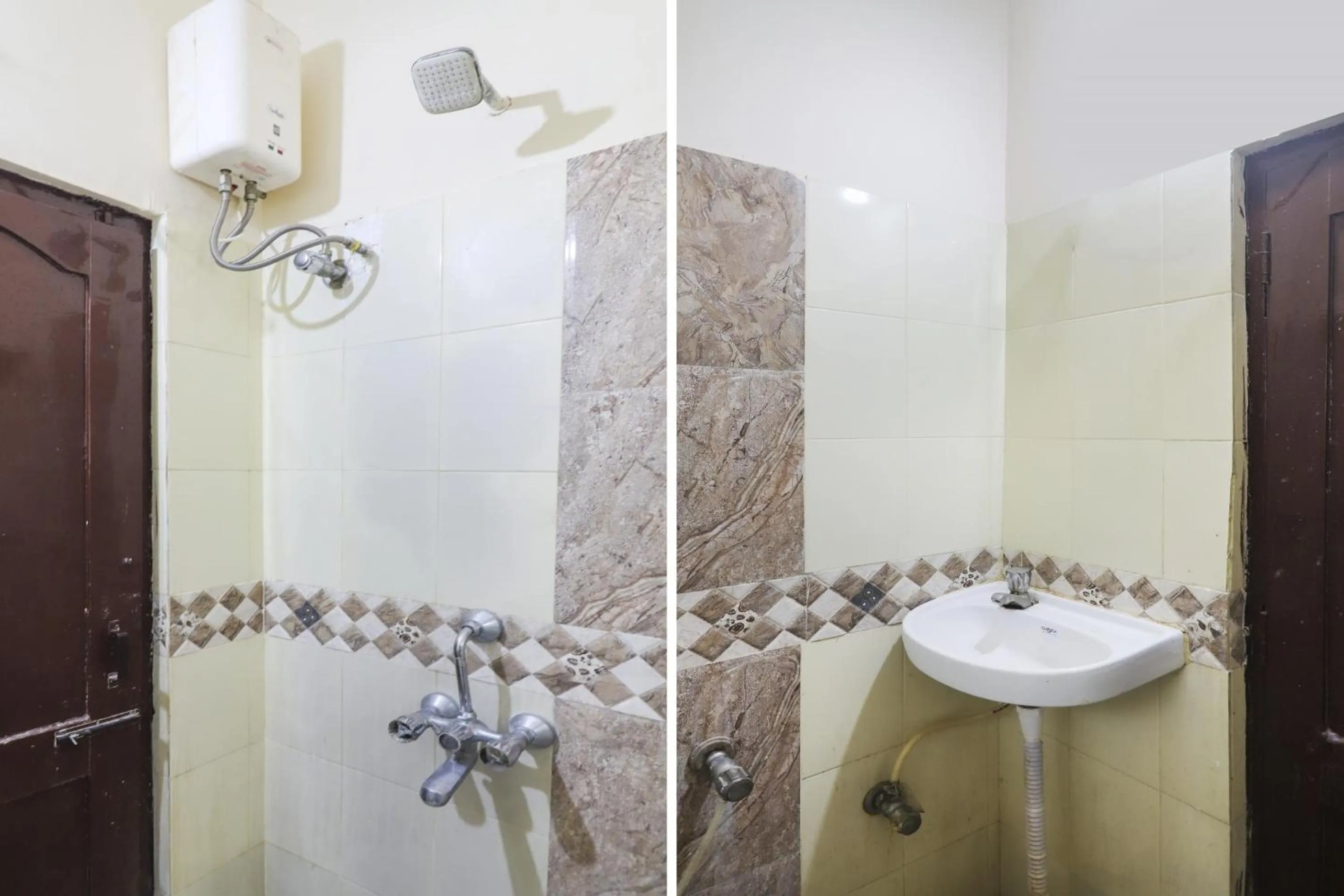 Bathroom in Hotel O Sai Pariwar