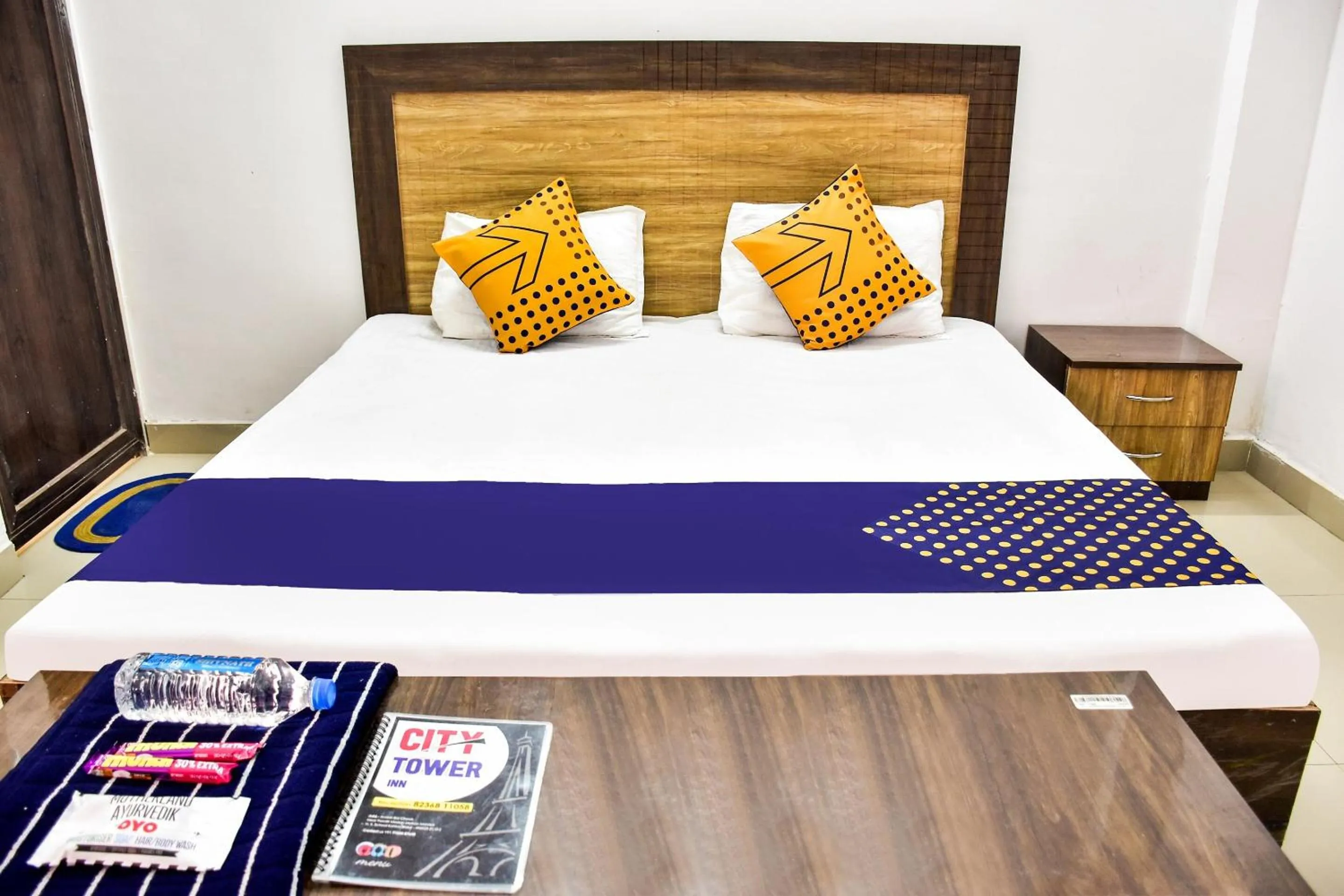 Bedroom, Bed in SPOT ON City Tower Inn